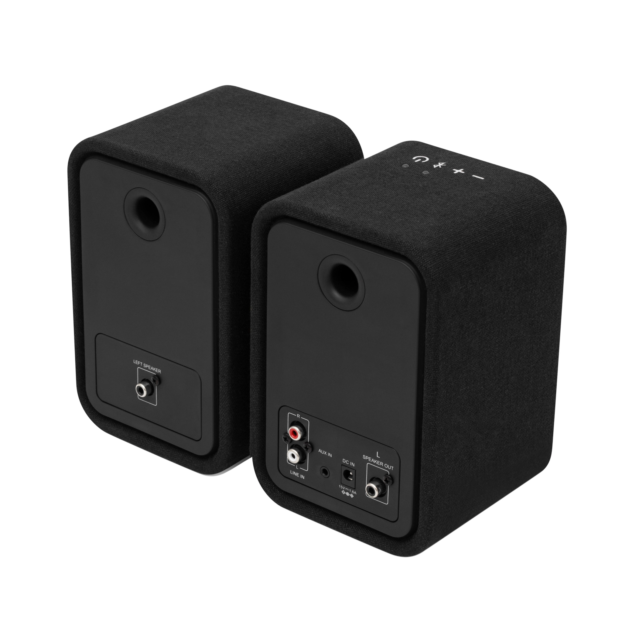 Marley Uplift bokhylla Bluetooth® högtalare. Svart