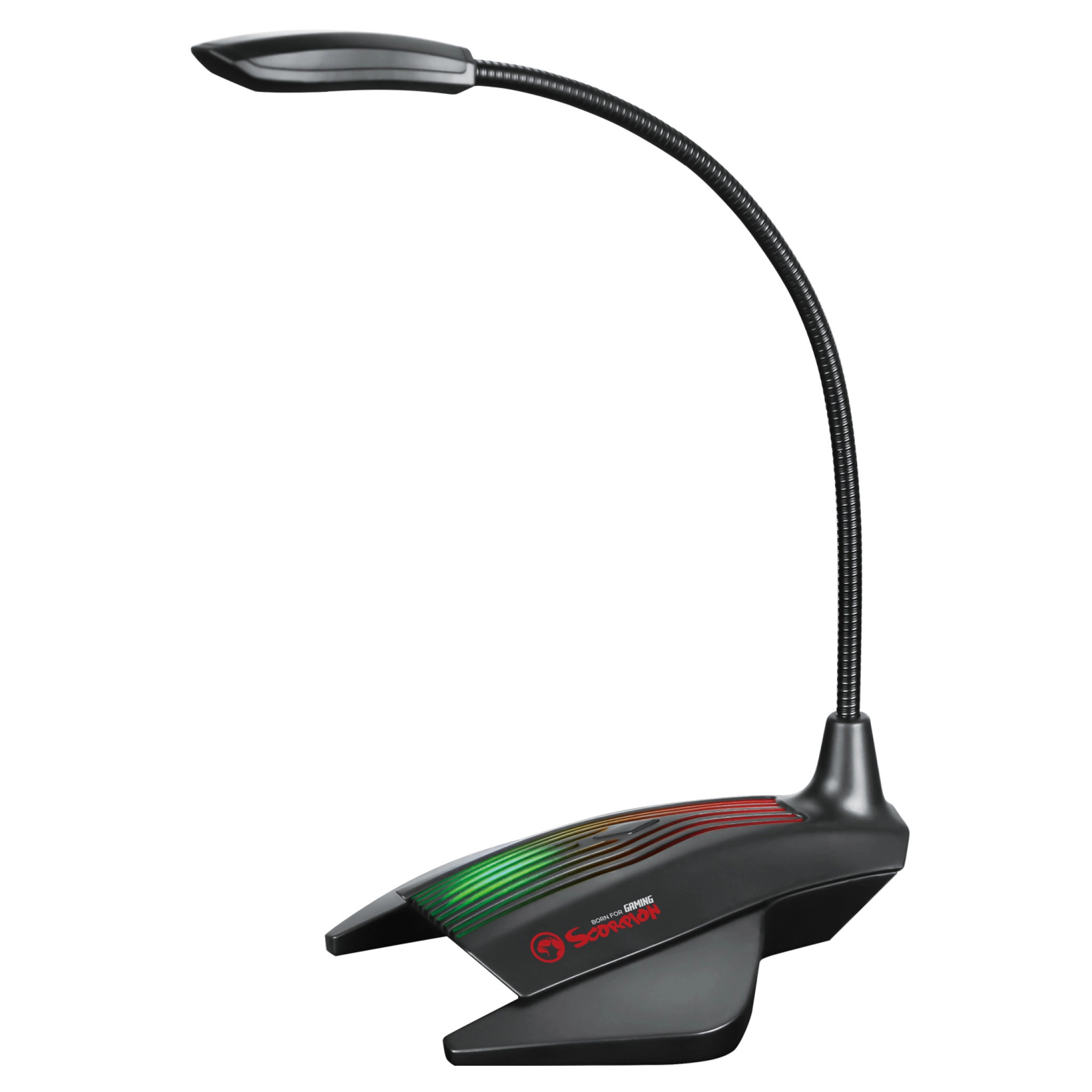 Marvo Spelmikrofon USB. Svart