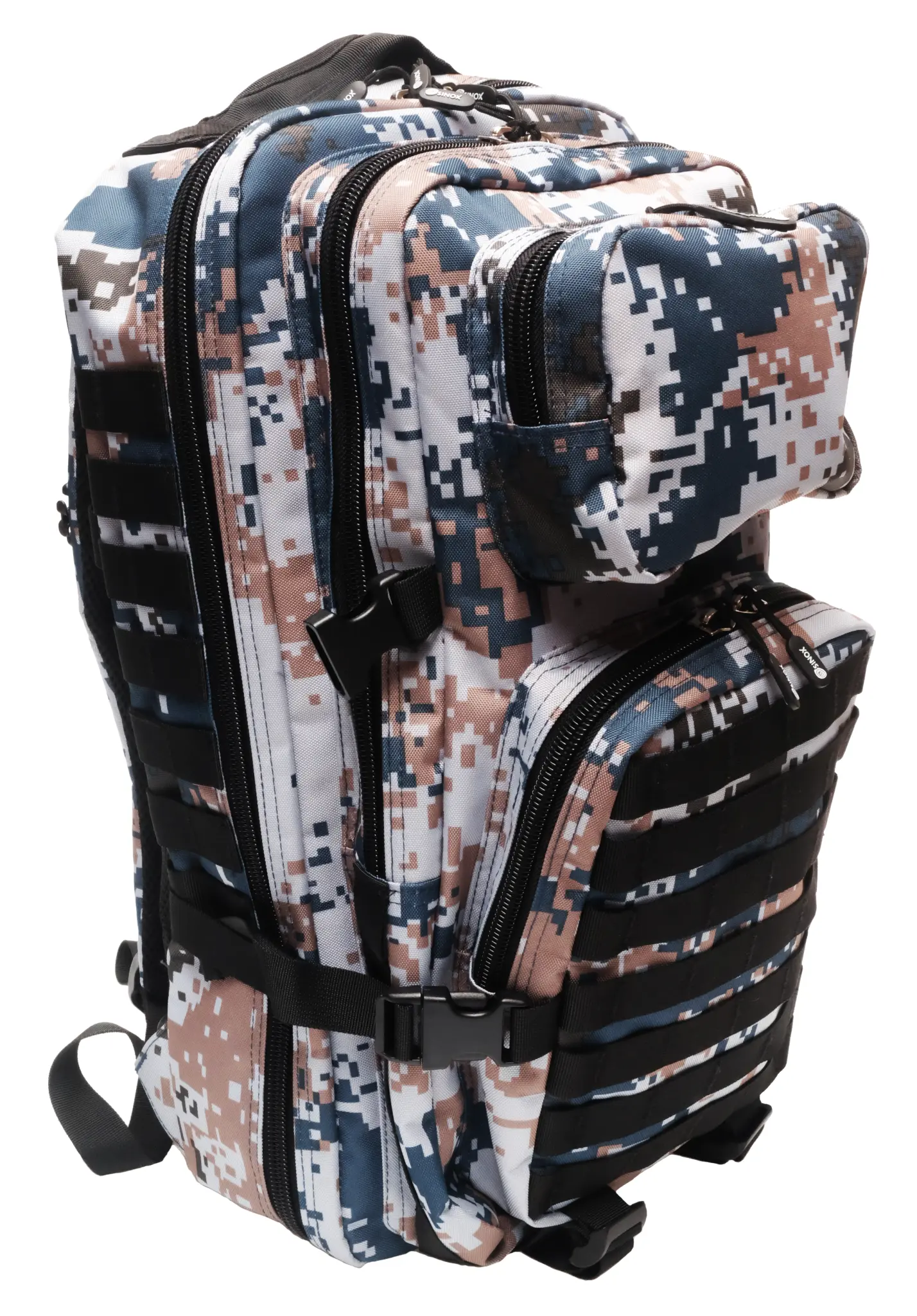 Sinox Tactical Gaming Backpack. 40 Liter. Blå Camo