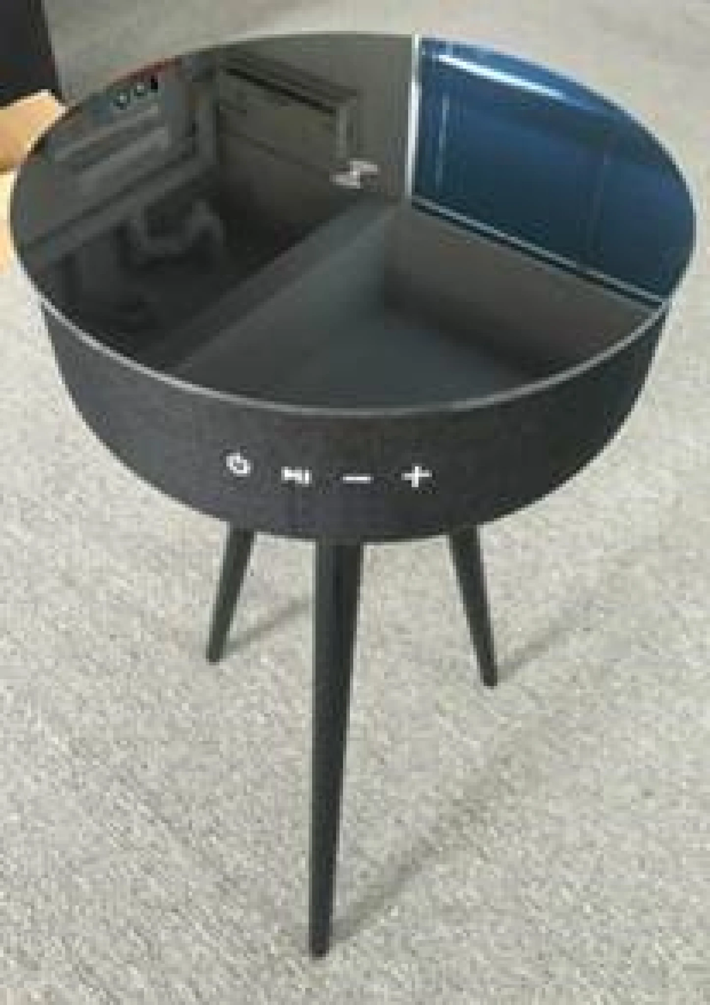 Sinox Bluetooth® högtalare och bord i Svart