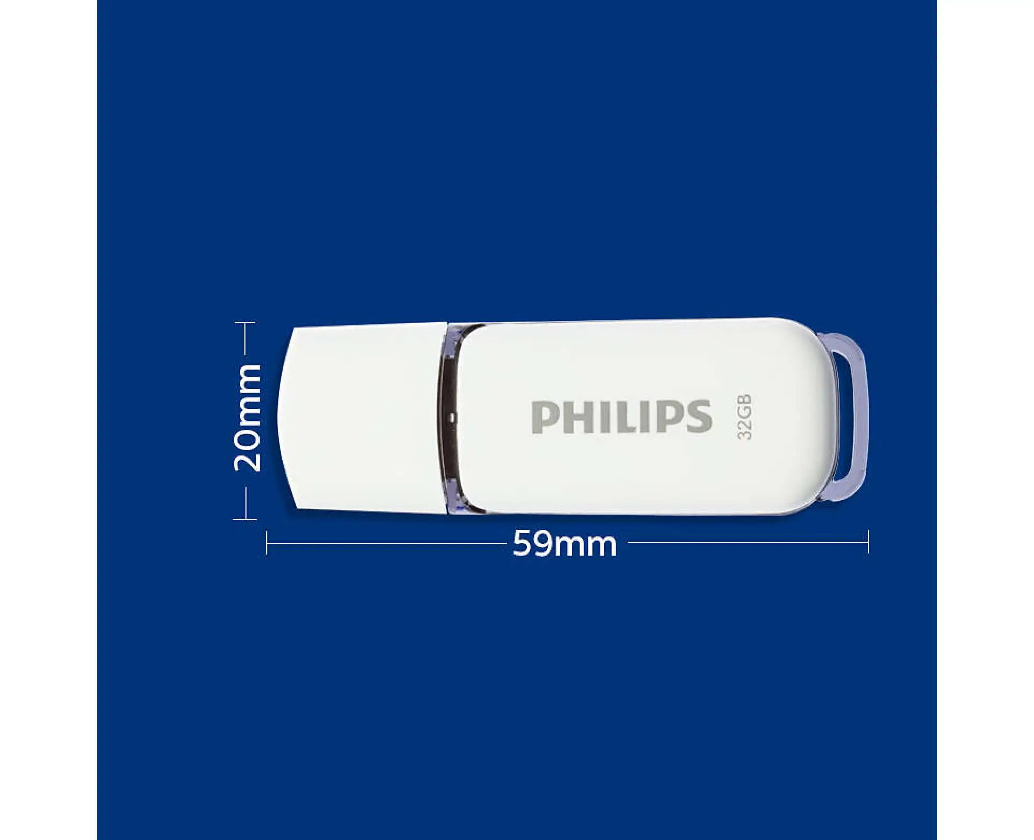 Philips Flash Drive. 32GB. Snow edition 2.0