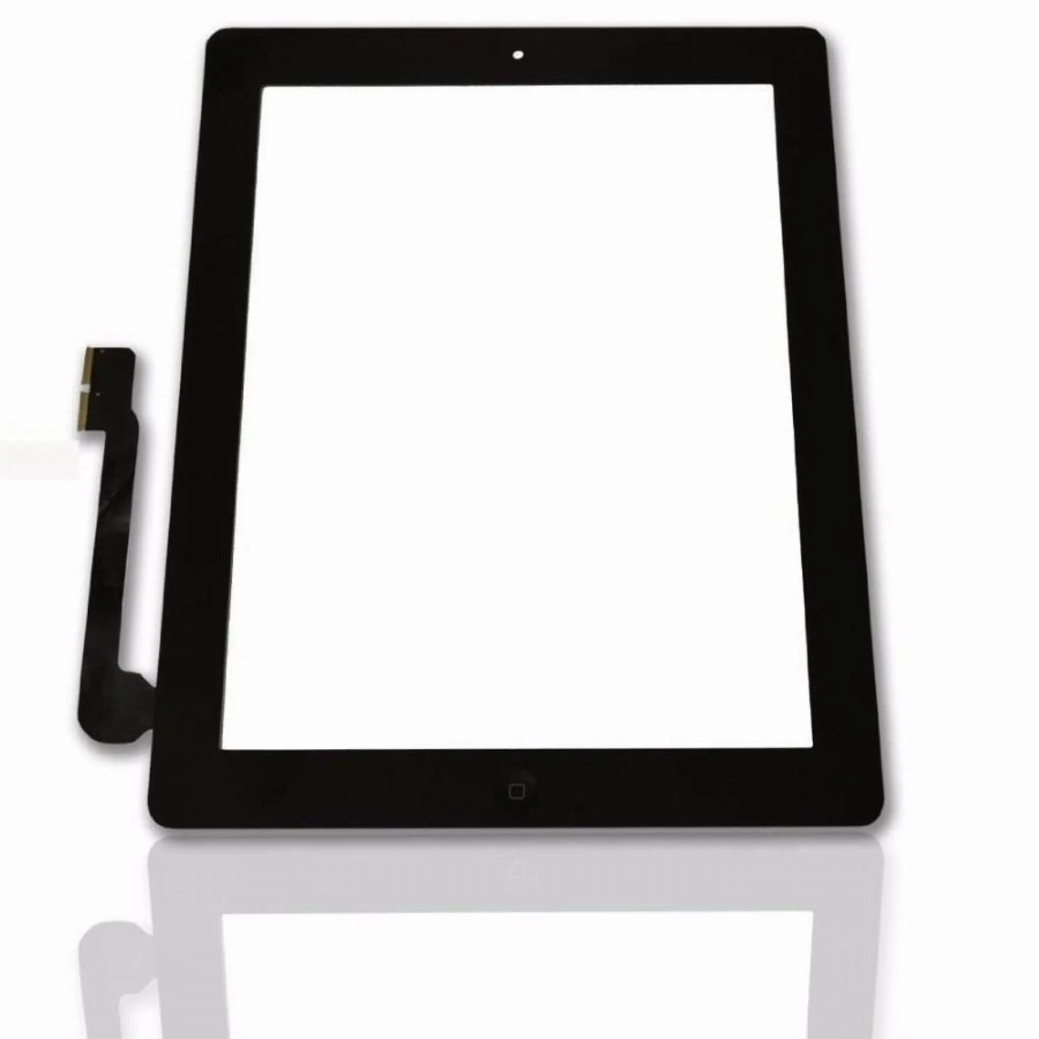 iPad 4 digitizer-montering, svart