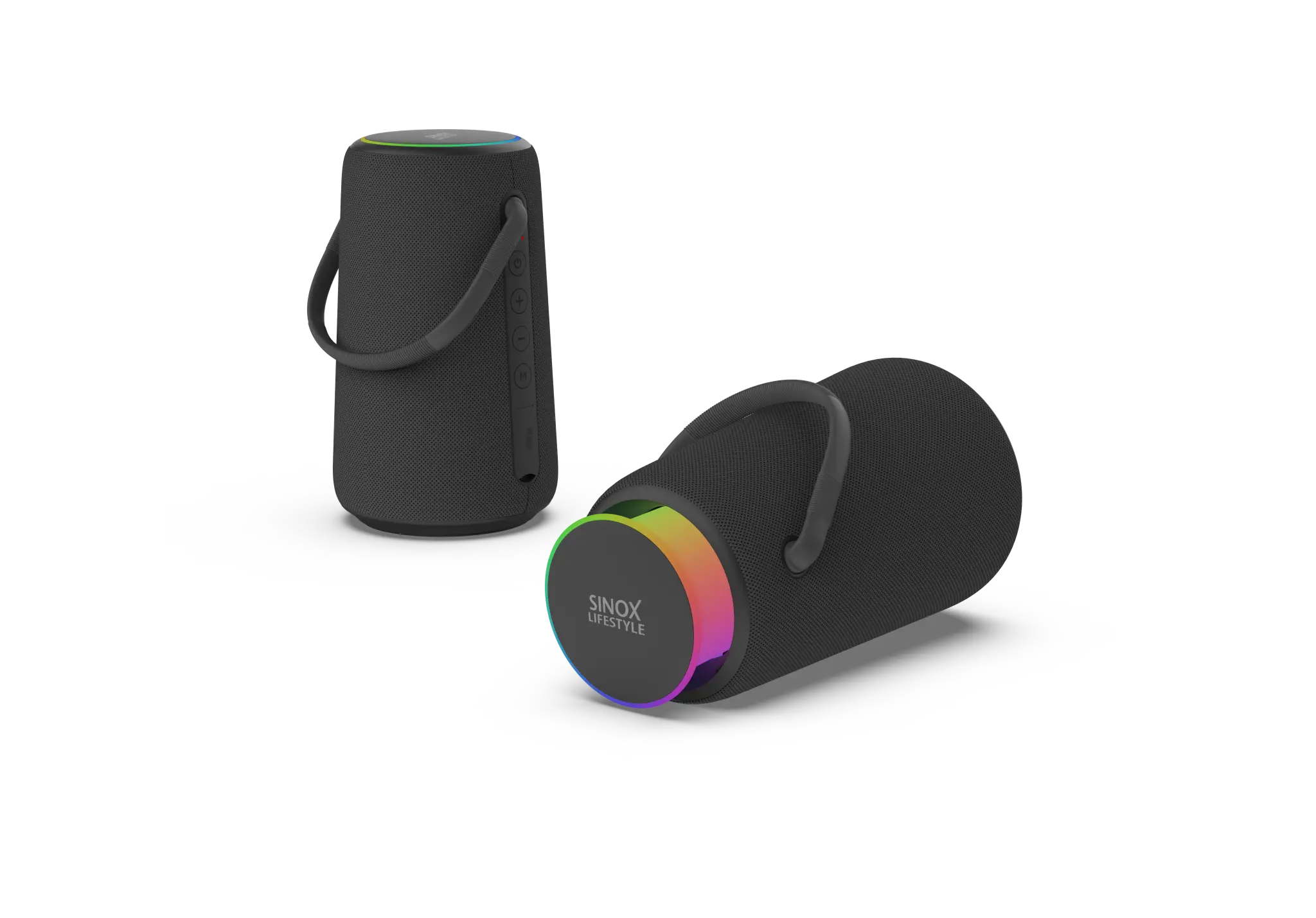 Sinox Sonitus Glow Speaker. Svart