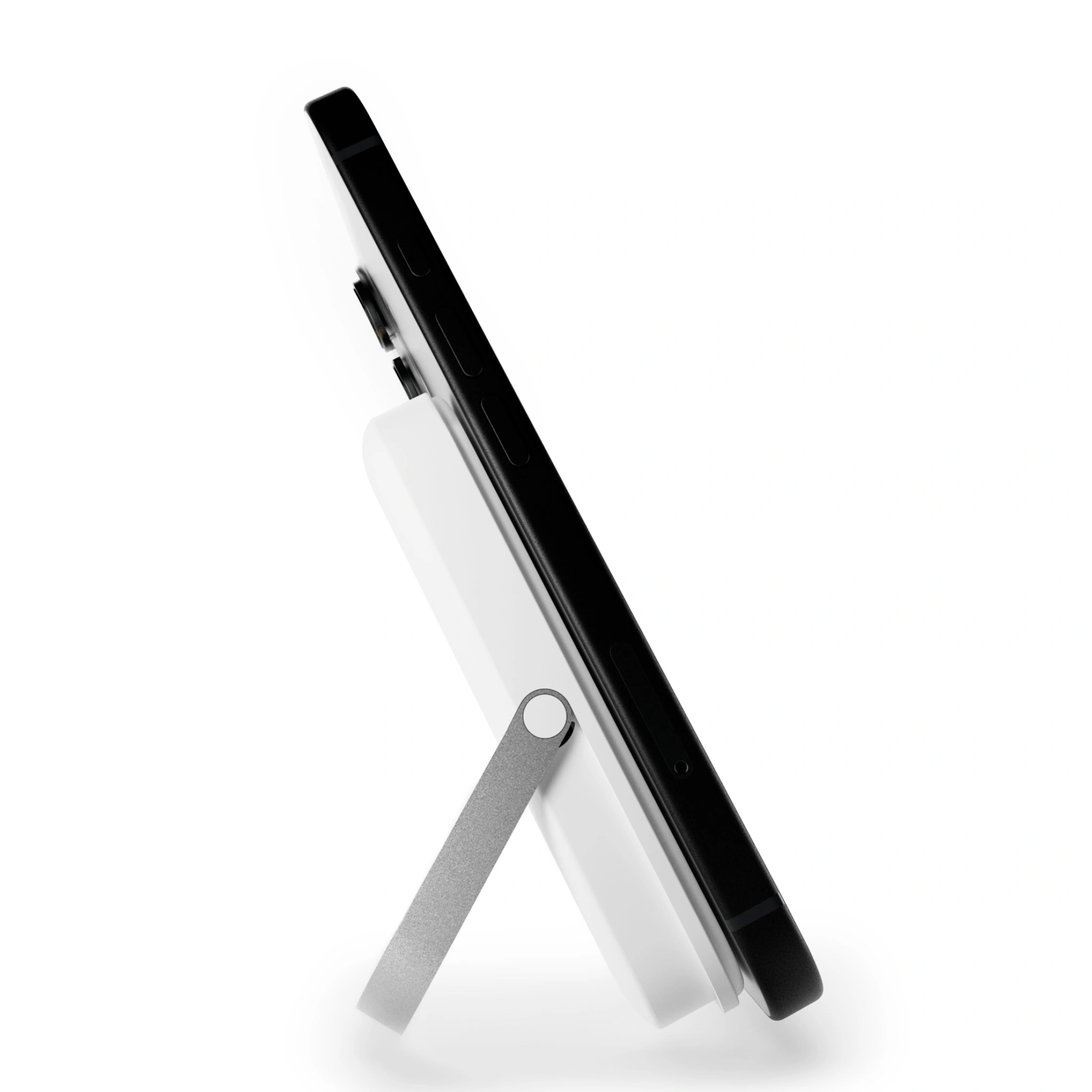 PURO Power Bank 5000 mAh med stativ kompatibel med MagSafe