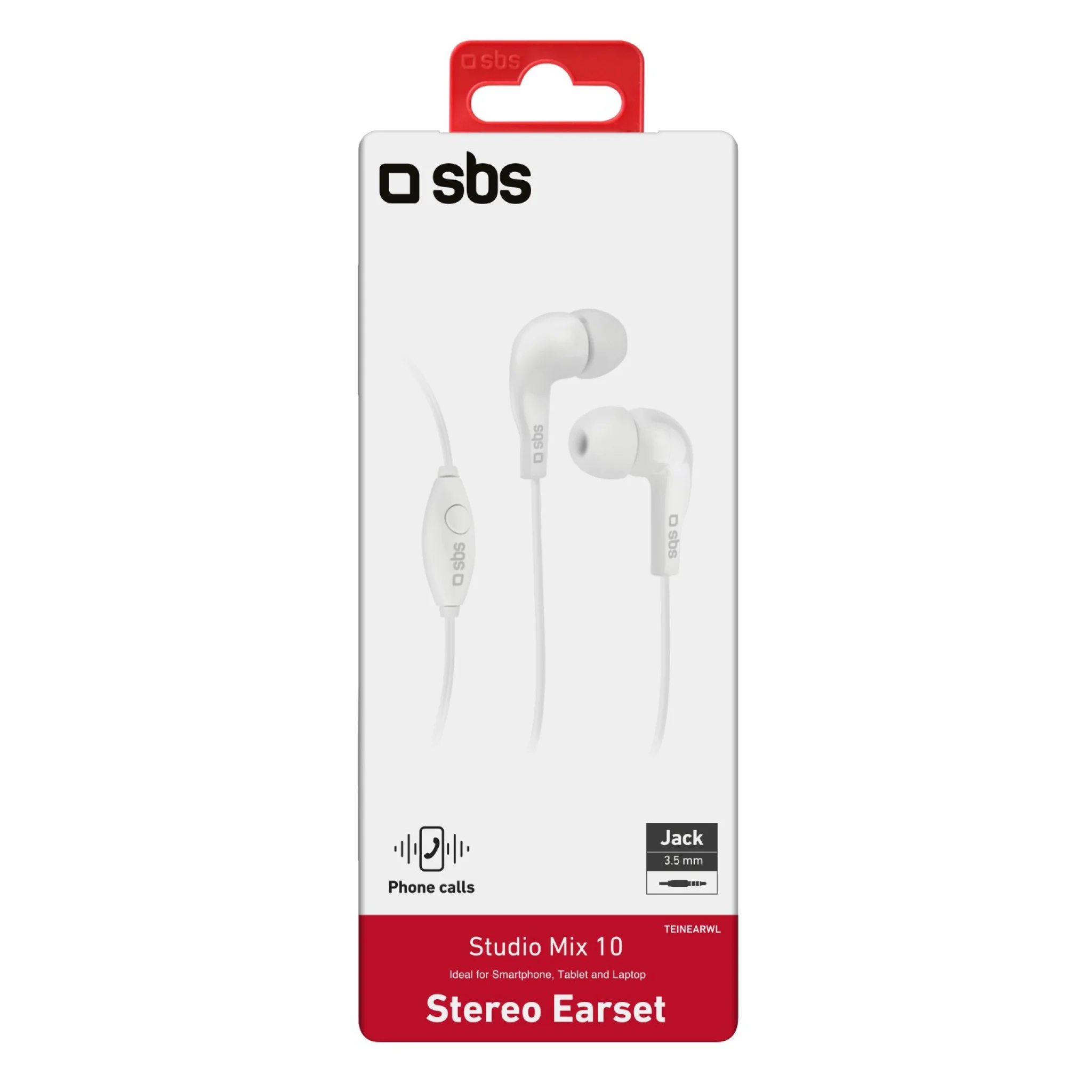 SBS In Ear Stereo Earset Studio Mix 10. Vit