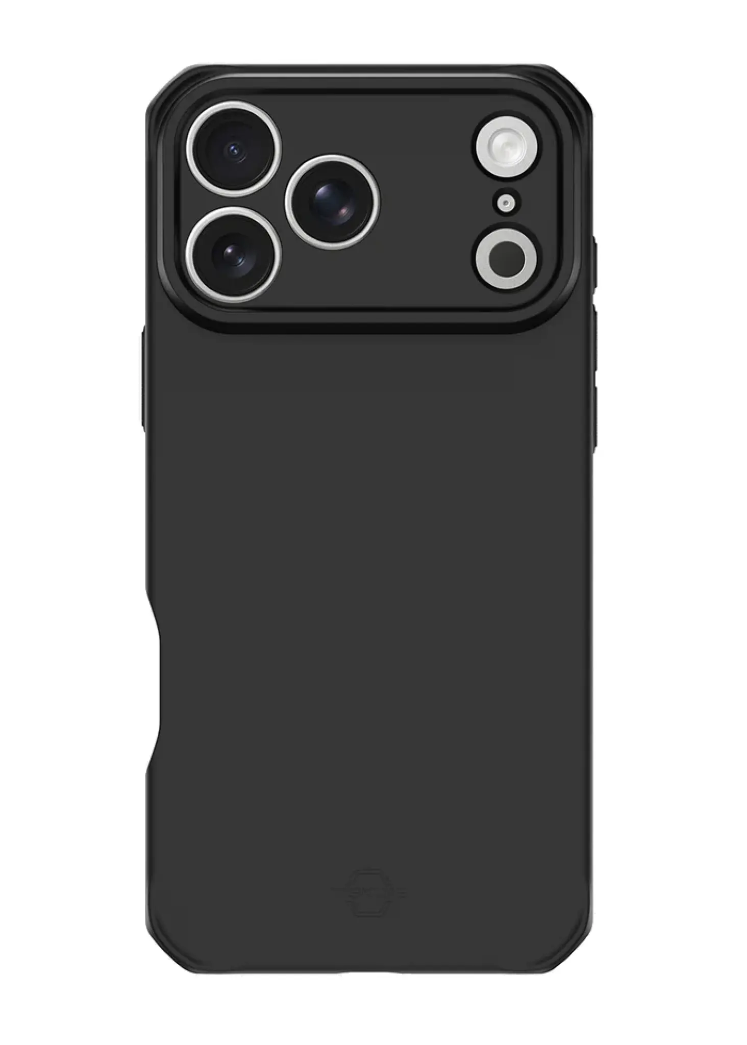 ITSKINS SPECTRUM R SOLID-skydd för iPhone 17 Pro Max®. Svart