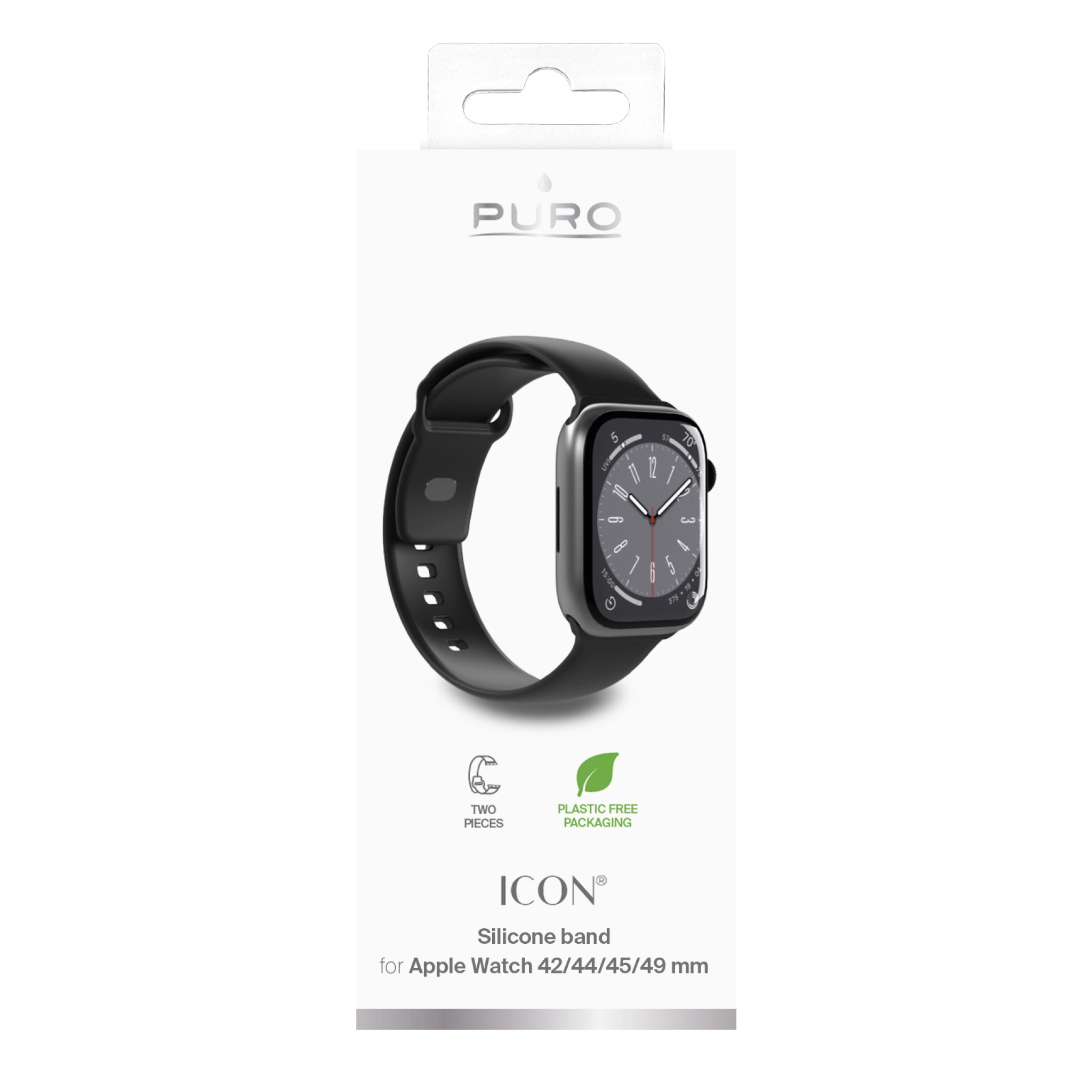 PURO ICON Armband för Apple Watch 42-44-45-46-49mm