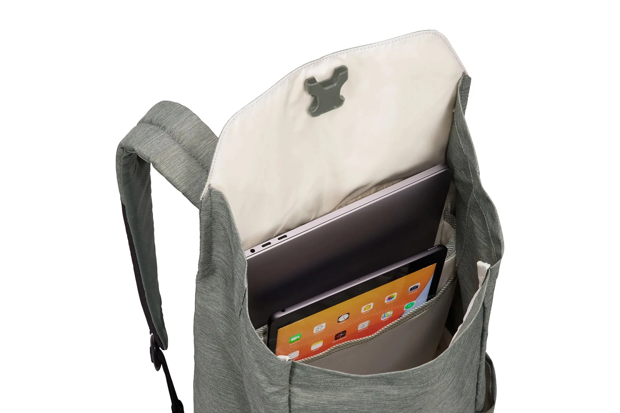 Thule Lithos ryggsäck 16L. Agave grön/svart