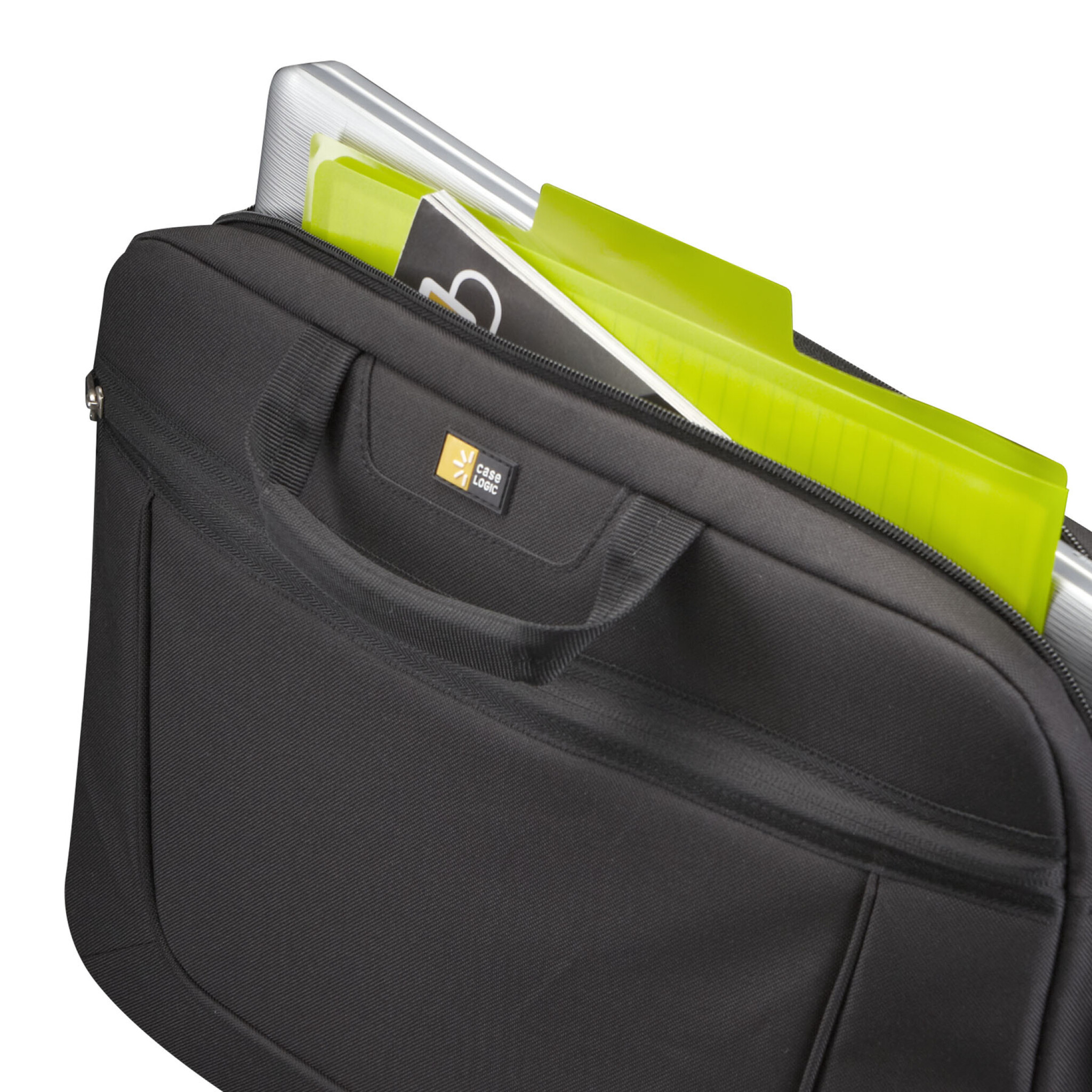 Case Logic 15,6" Top Loading Laptop Case. Svart