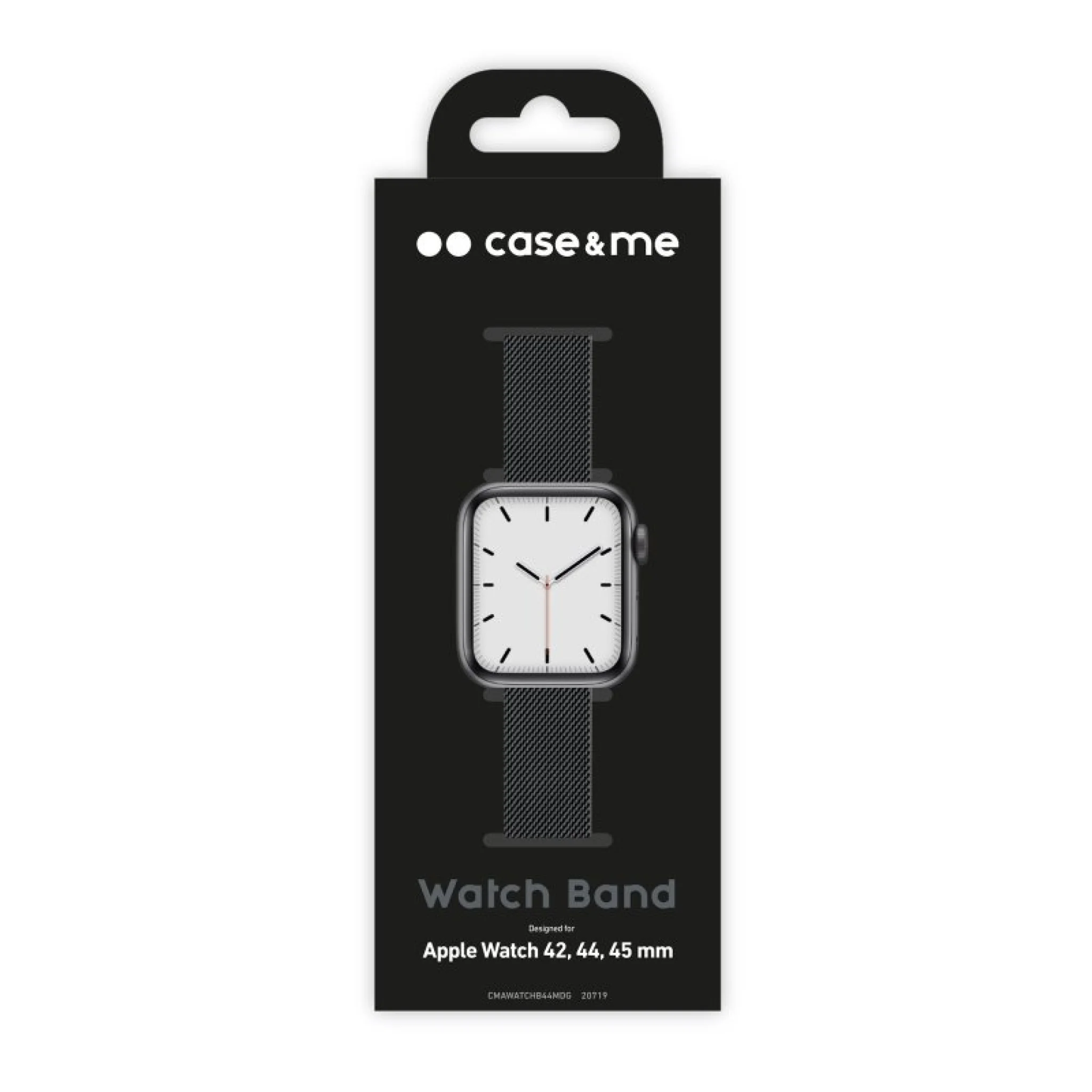 SBS armband för Apple Watch®. 42/44/45 mm. Mörkgrå