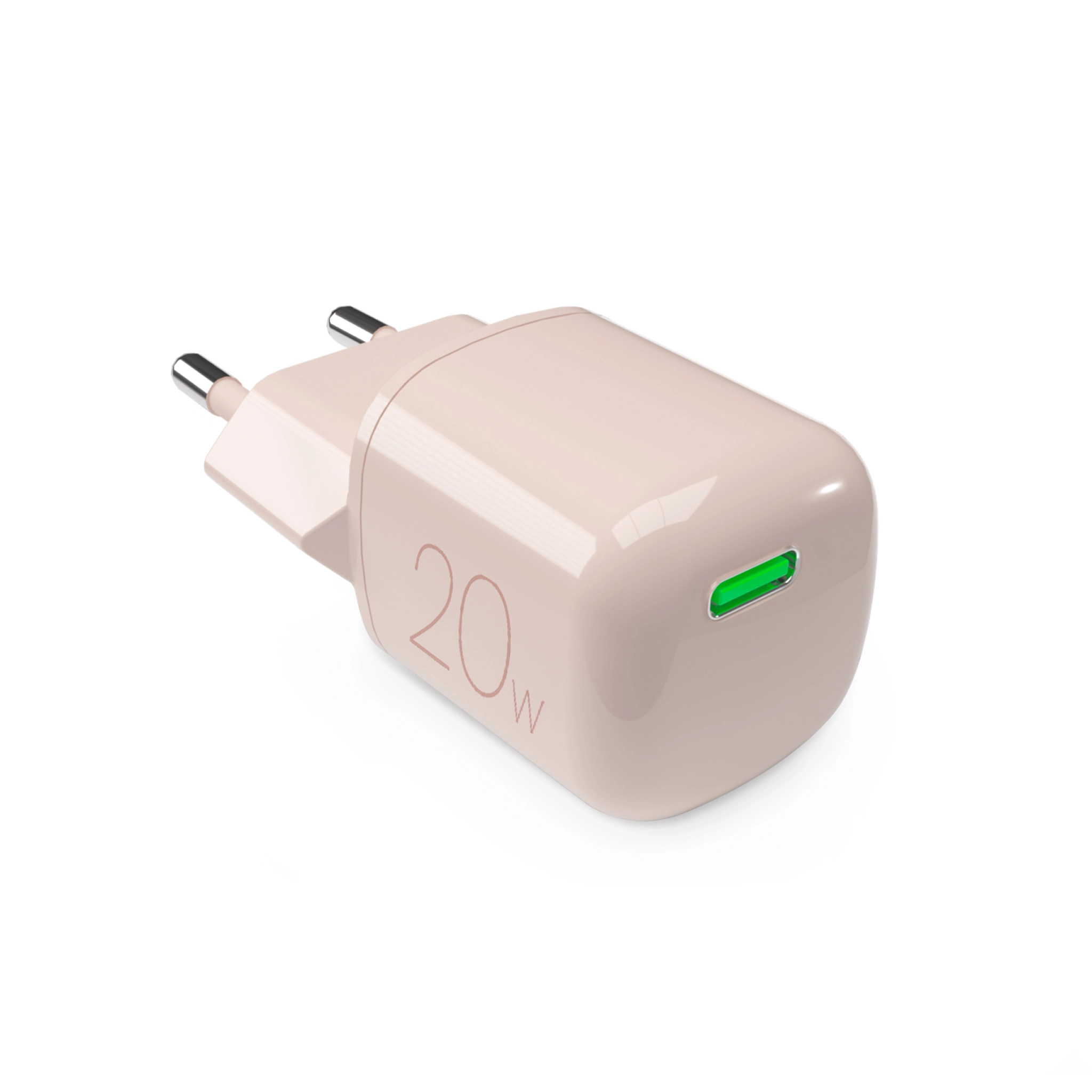 PURO MiniPro 20W USB-C väggladdare - GAN-teknik