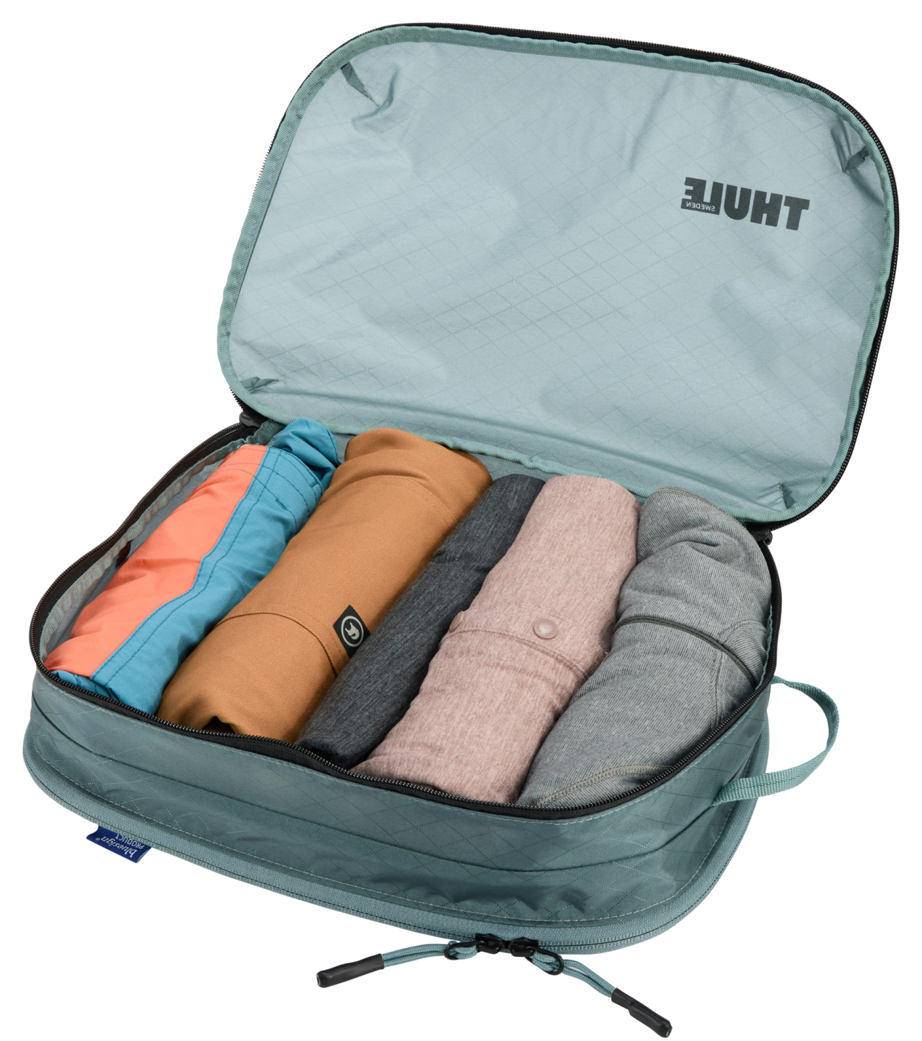 Thule förpackningskub för ren/smutsig packning. Pond grå