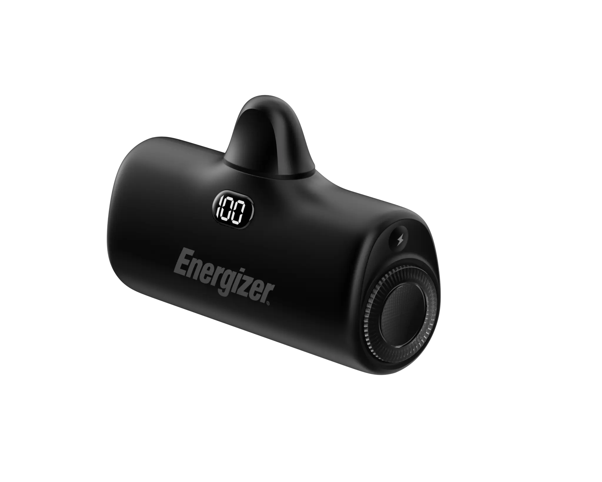 Energizer 22,5W snabbladdande plug-in mini powerbank. Svart