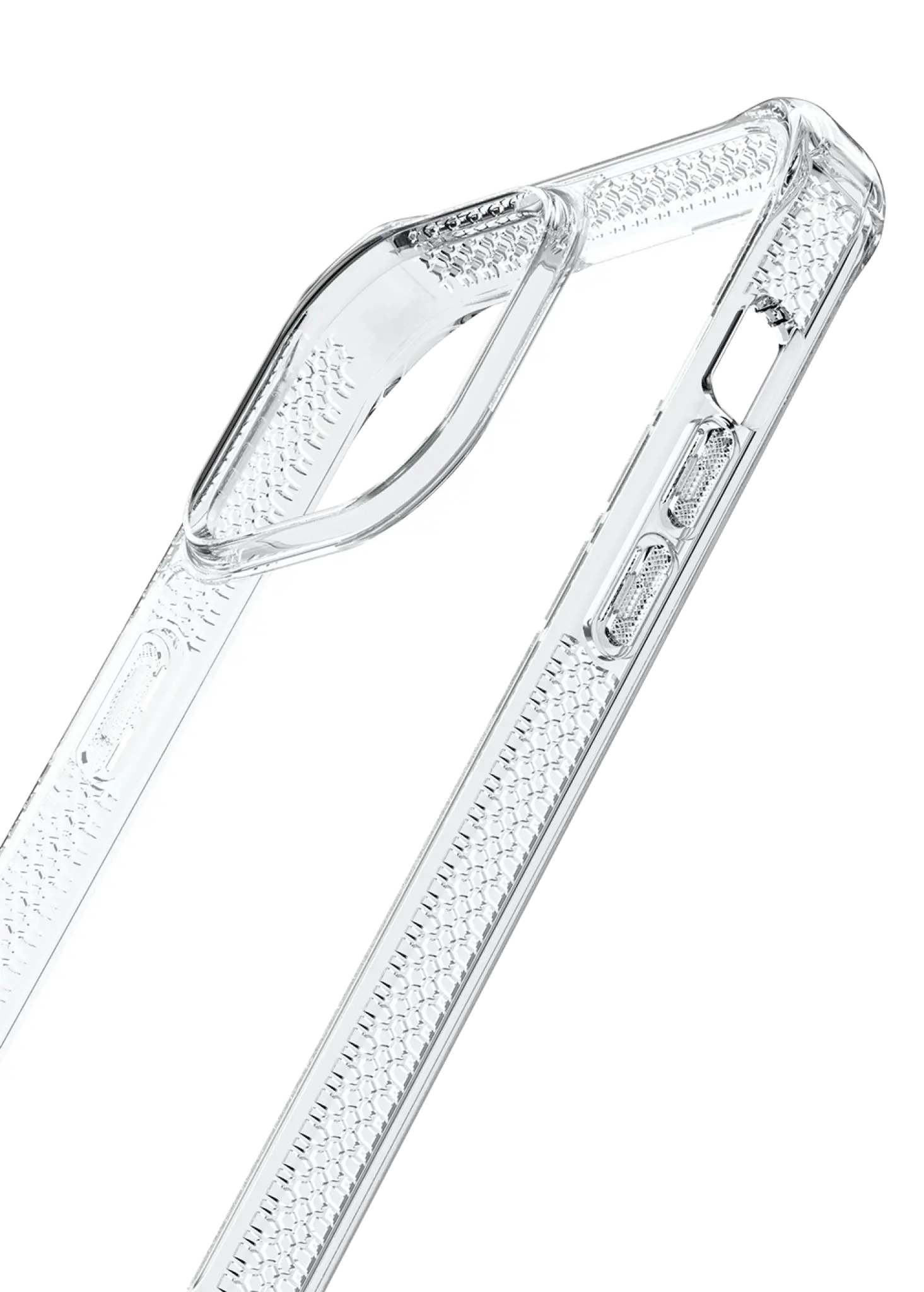 ITSKINS HYBRID MAGSAFE CLEAR skal för iPhone 15®. Transparent