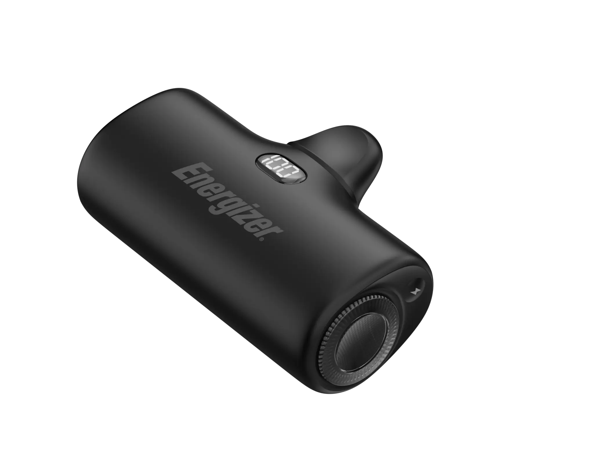 Energizer 22,5W snabbladdande plug-in mini powerbank. Svart