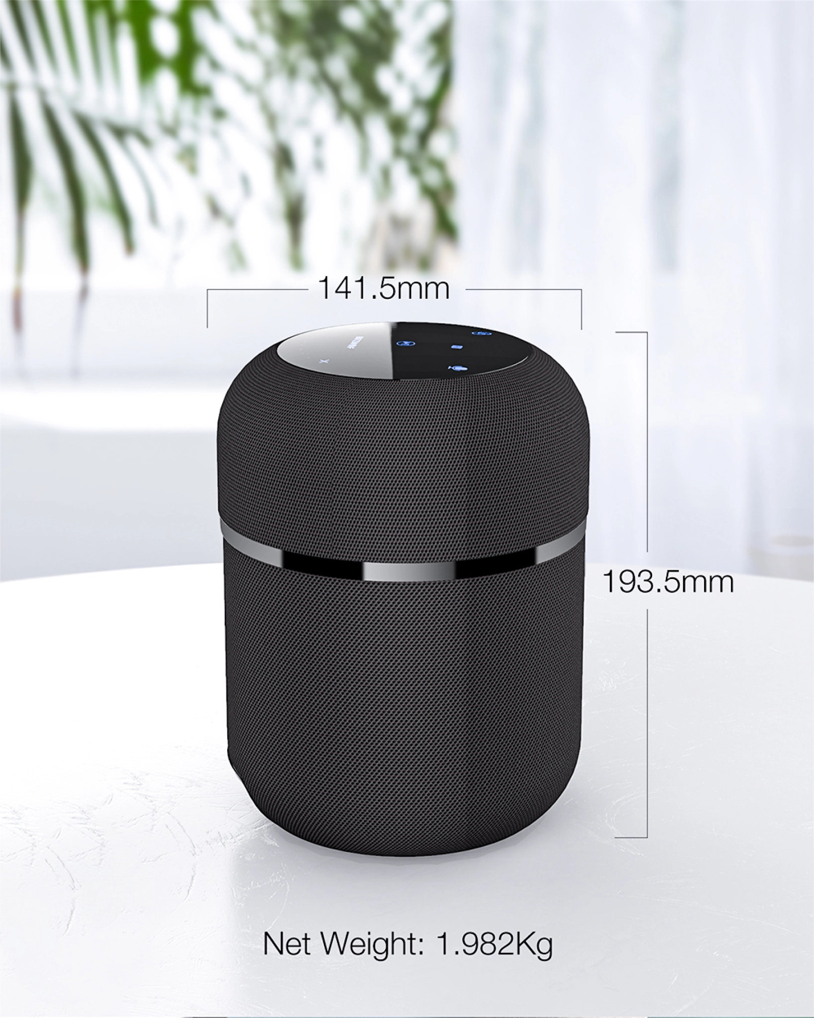 Högtalare Sinox Sonitus 360 XL. Svart Högtalare Sinox Sonitus 360 XL. Svart
