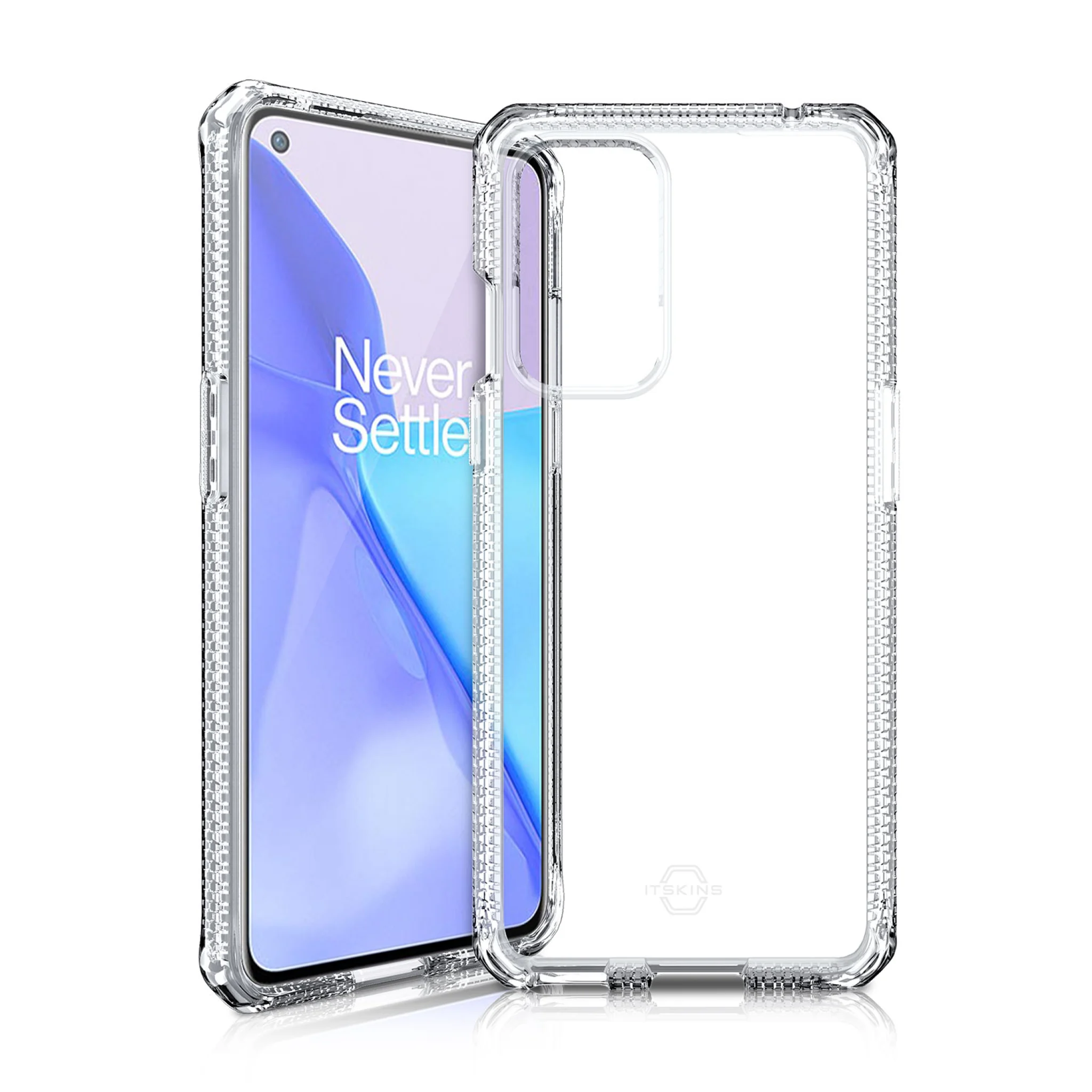 ITSKINS SPECTRUM CLEAR skal för OnePlus 9®. Transparent