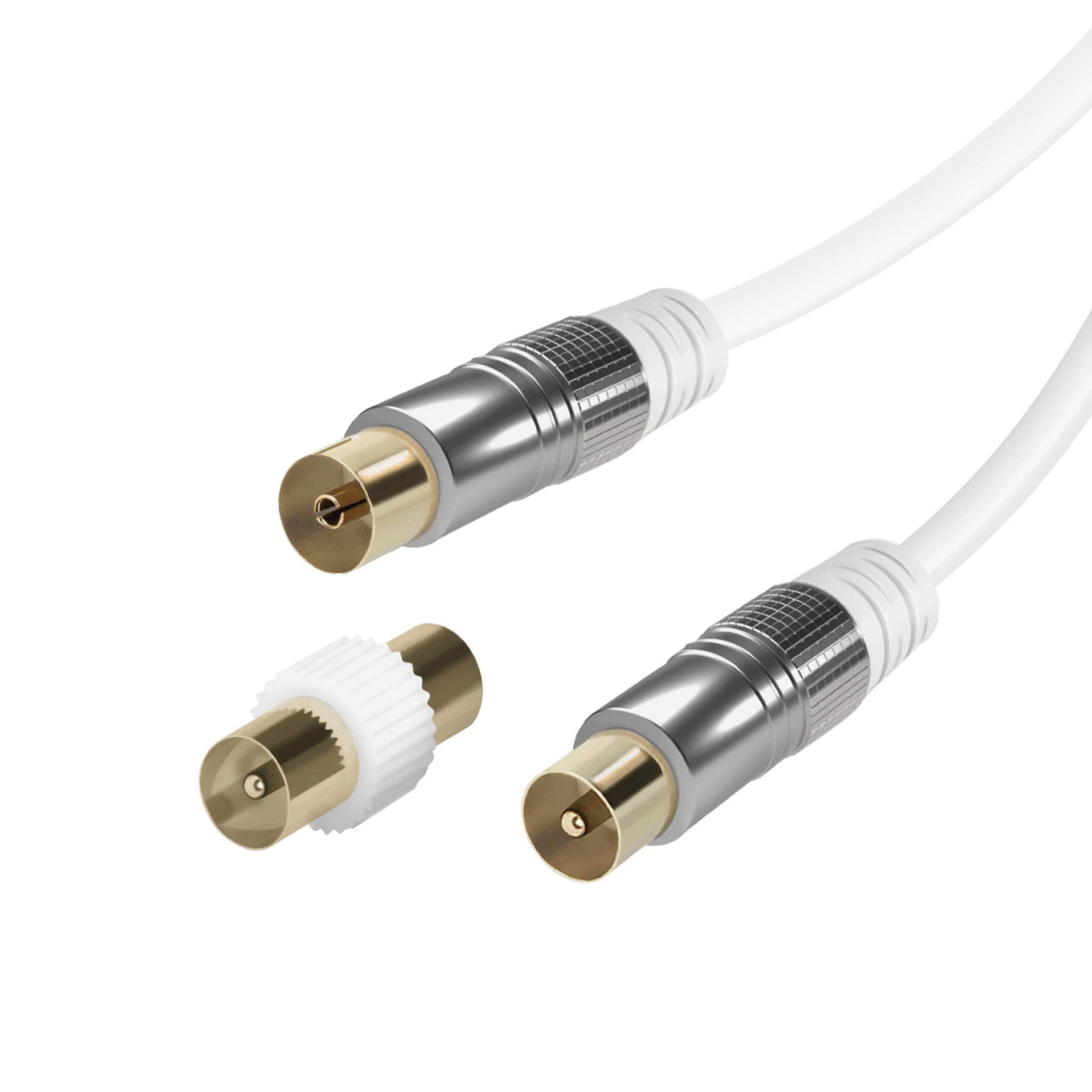 Vivanco Satellitantennkabel med ferritkärna, 110 dB