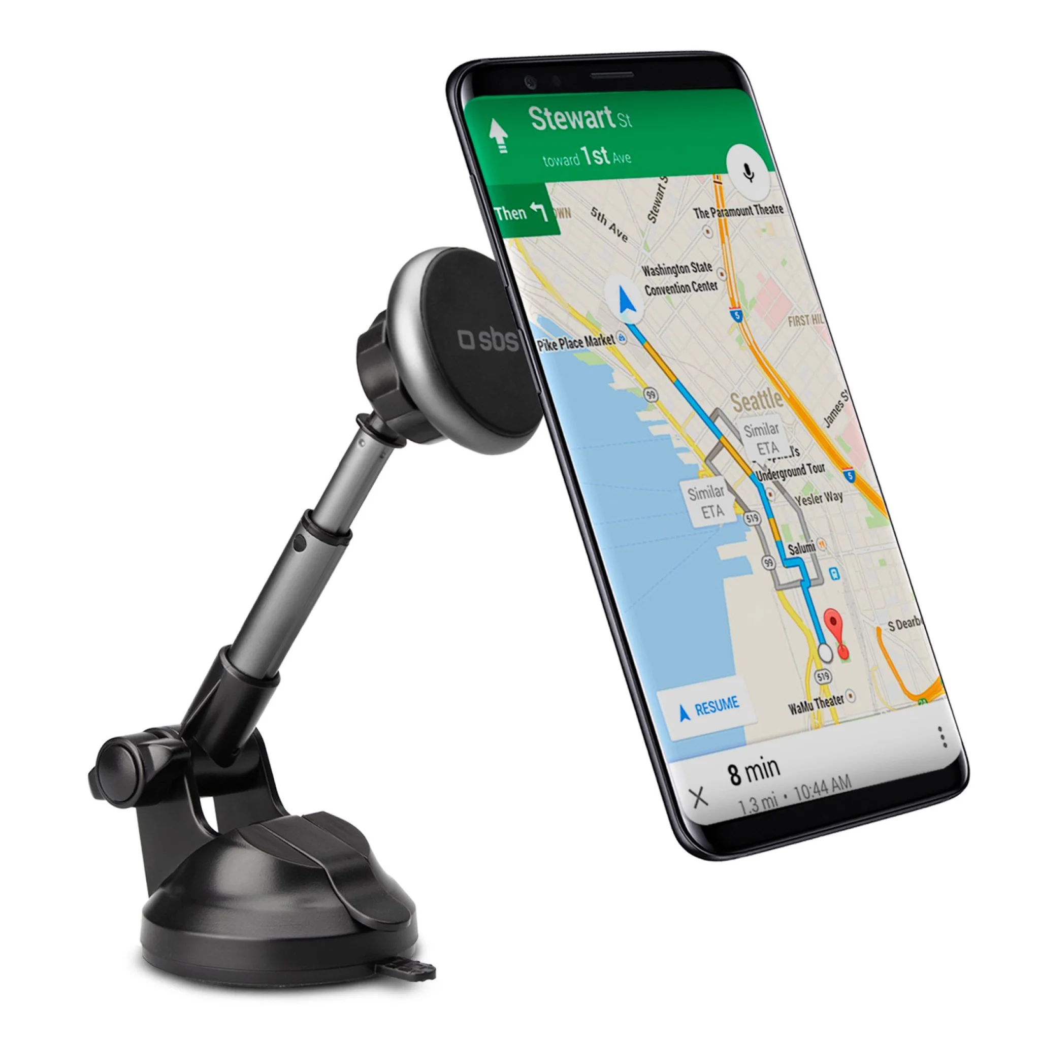 SBS Teleskopiskt bilfäste