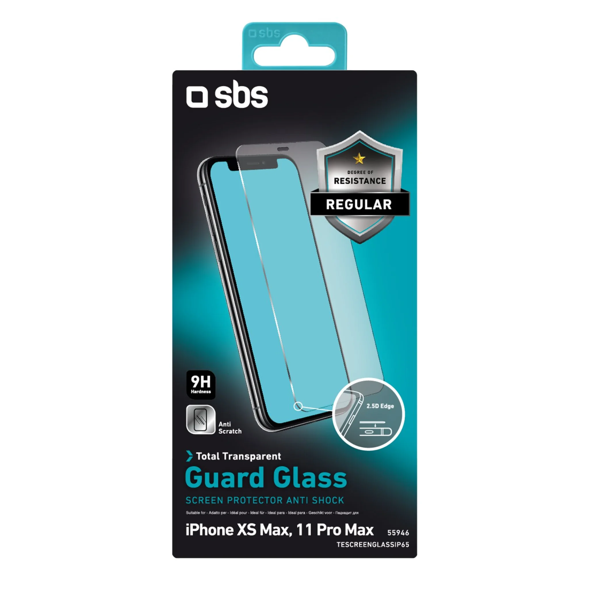SBS skyddsglas för iPhone 11 Pro Max /  XS Max®