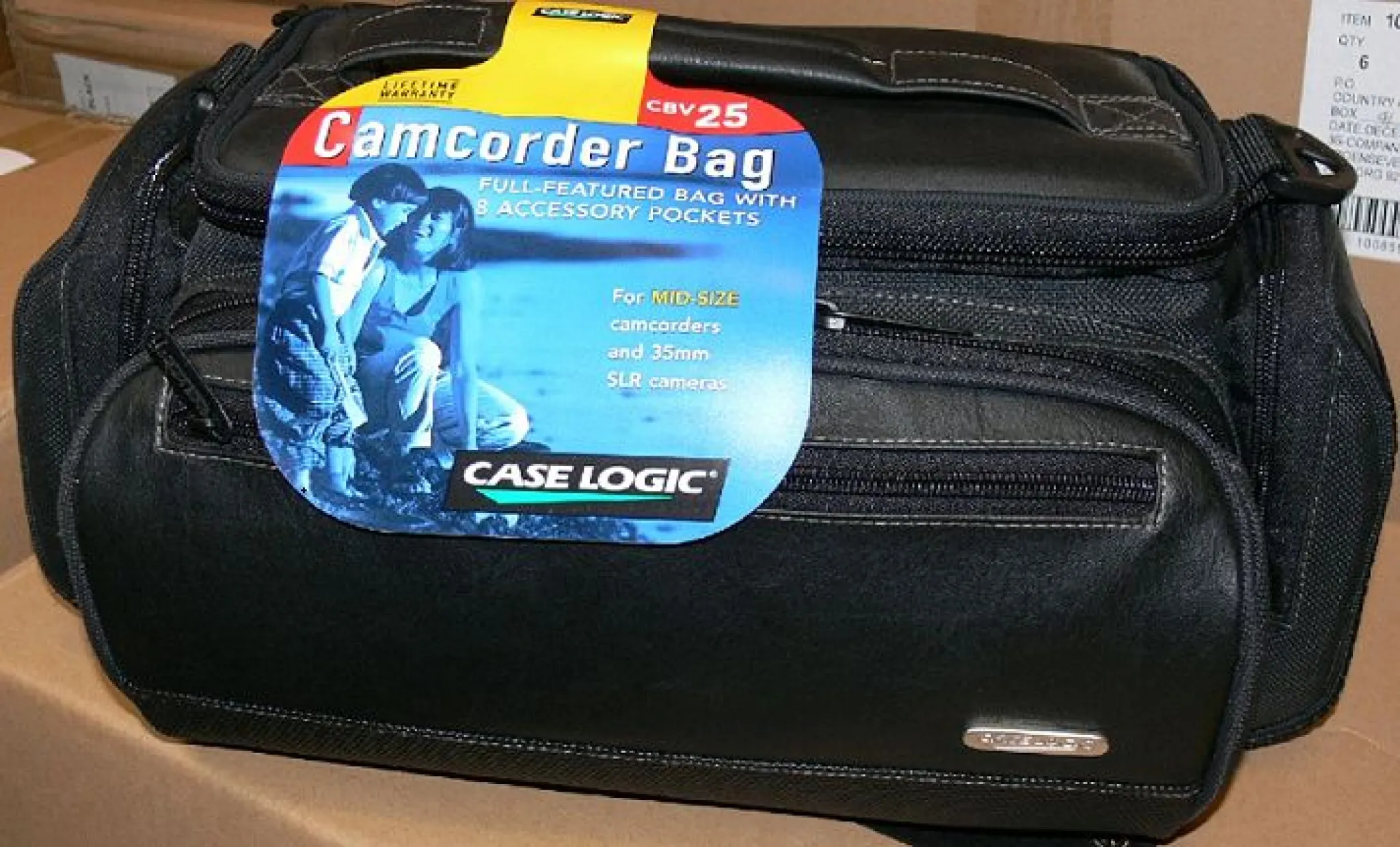 Case Logic Camcorder Bag. Svart