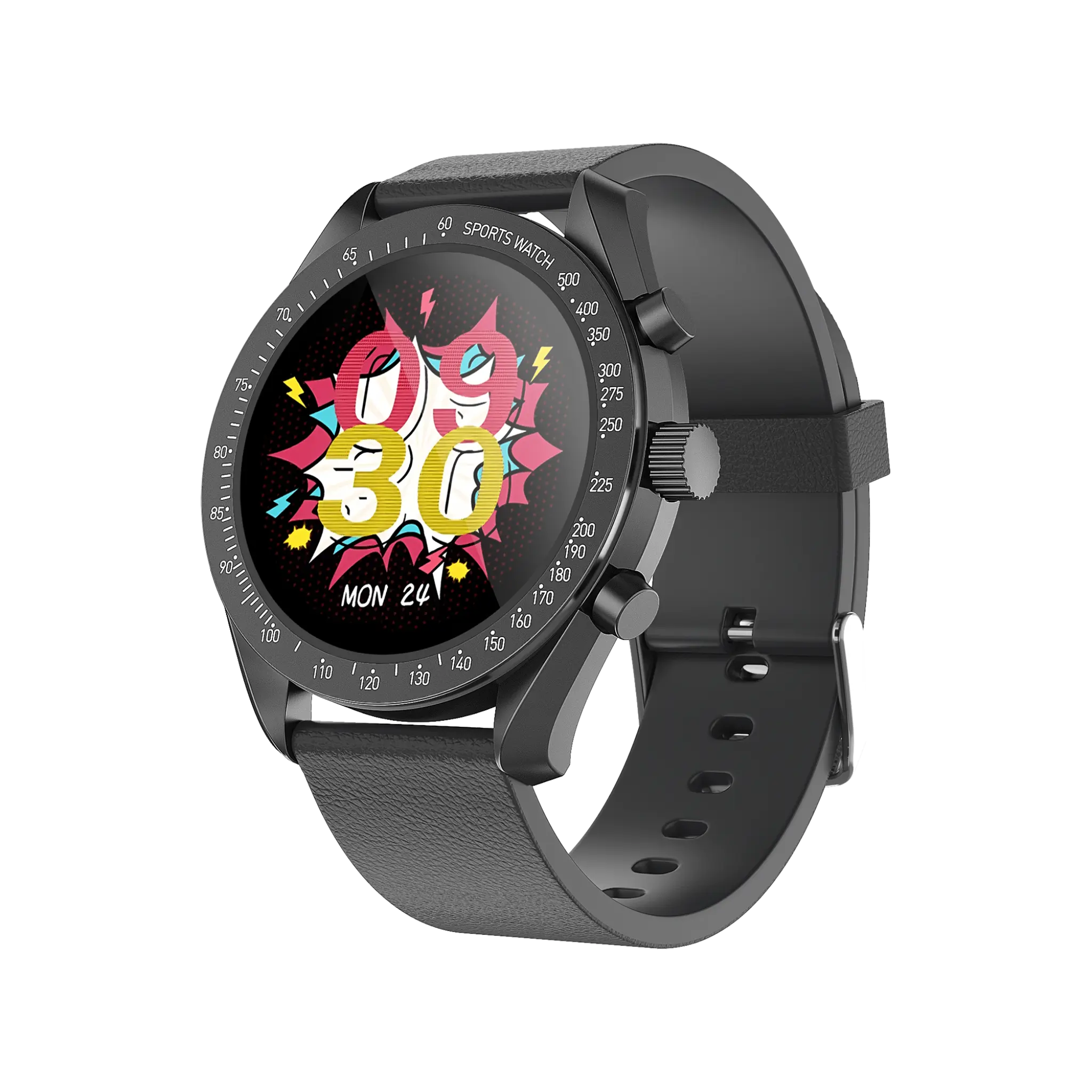 Sinox Lifestyle XTRM S smartwatch. Svart
