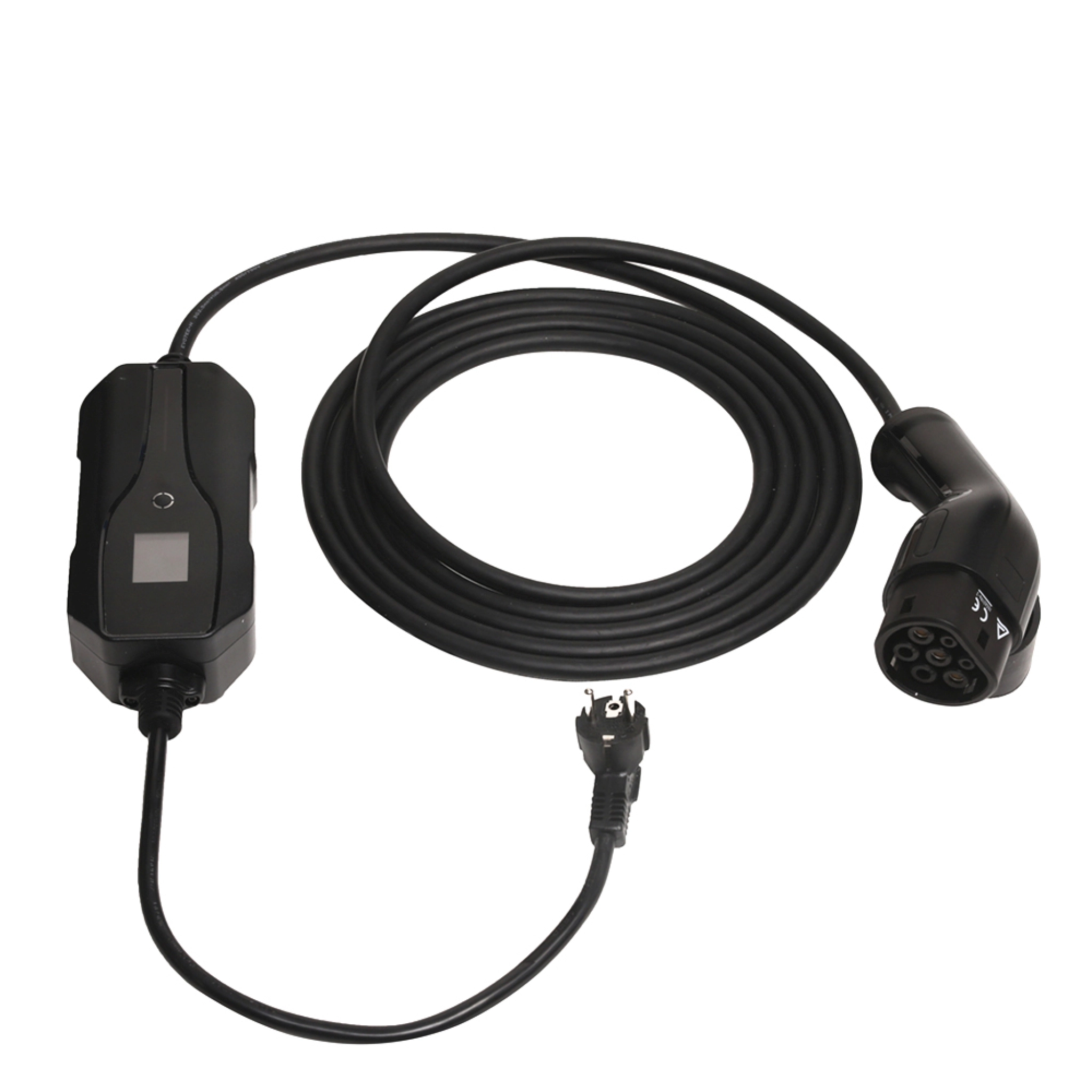 Sinox EV-laddningskabel mode 2. 6A 1 fas. 5m. Svart