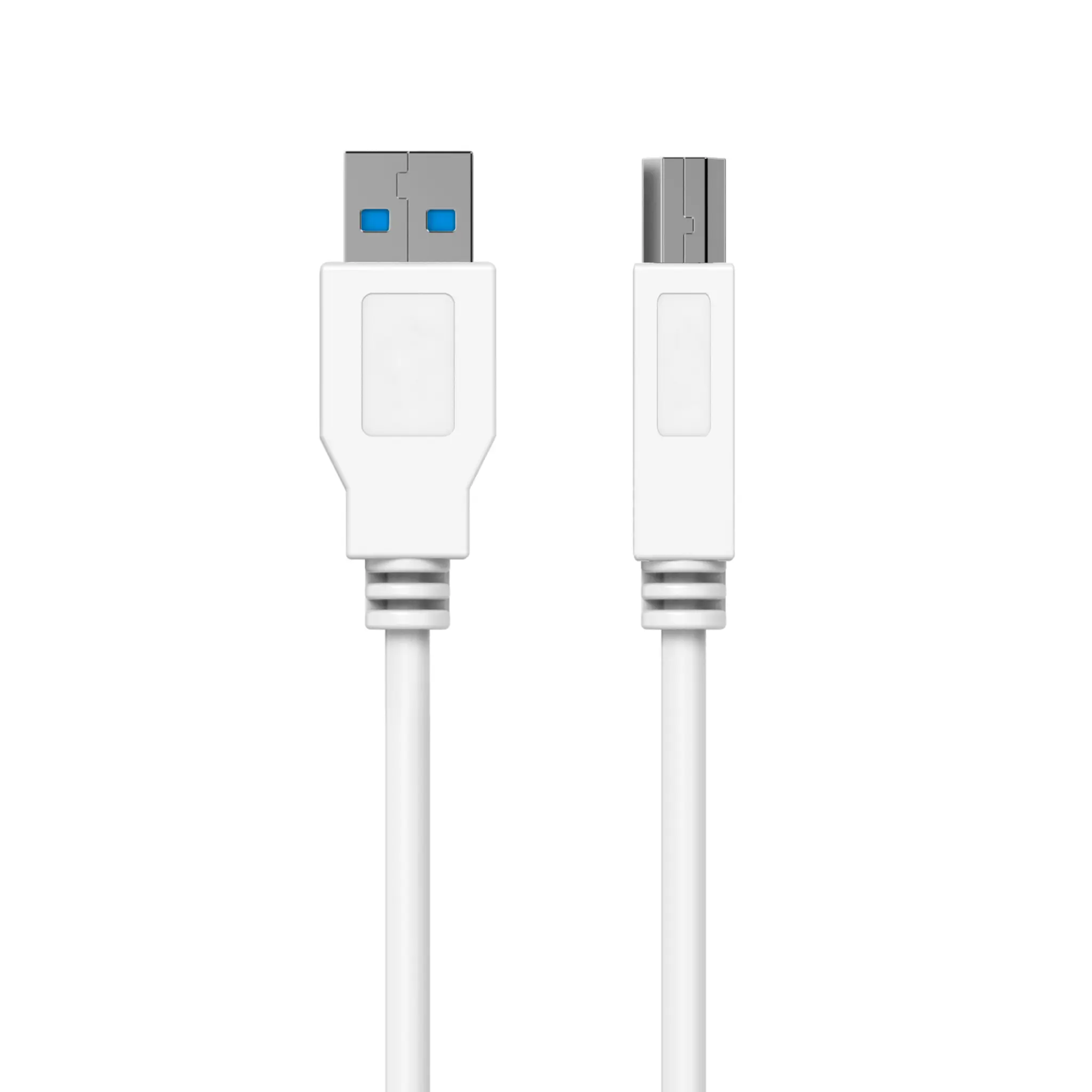 Sinox USB 3.0-kabel. 2m. Vit