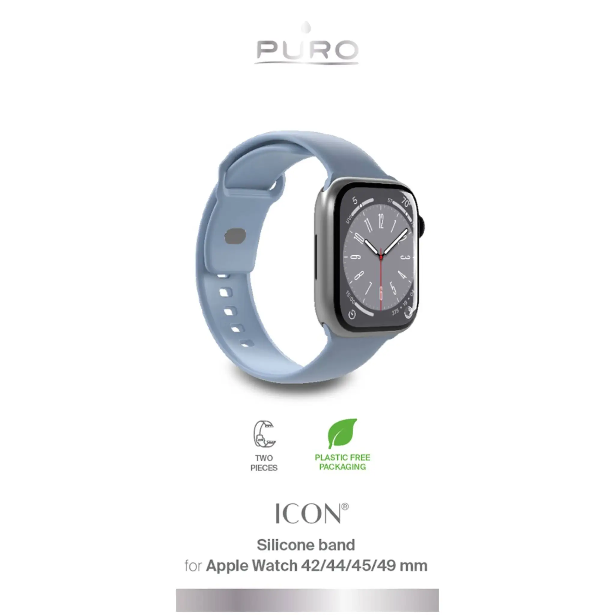 PURO ICON Armband för Apple Watch 42-44-45-46-49mm
