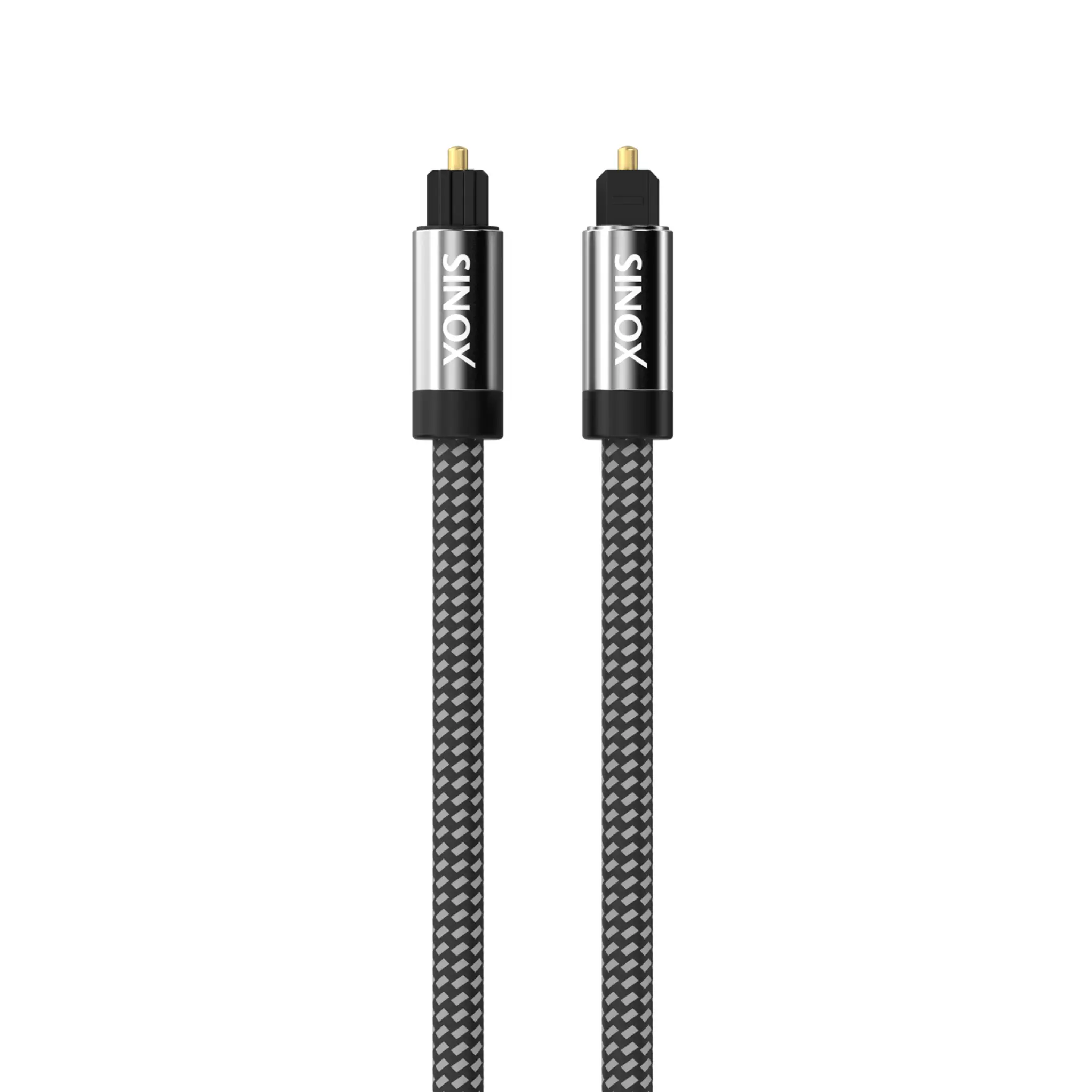 Sinox PRO X Optisk Digitalkabel. 1,5m. Svart