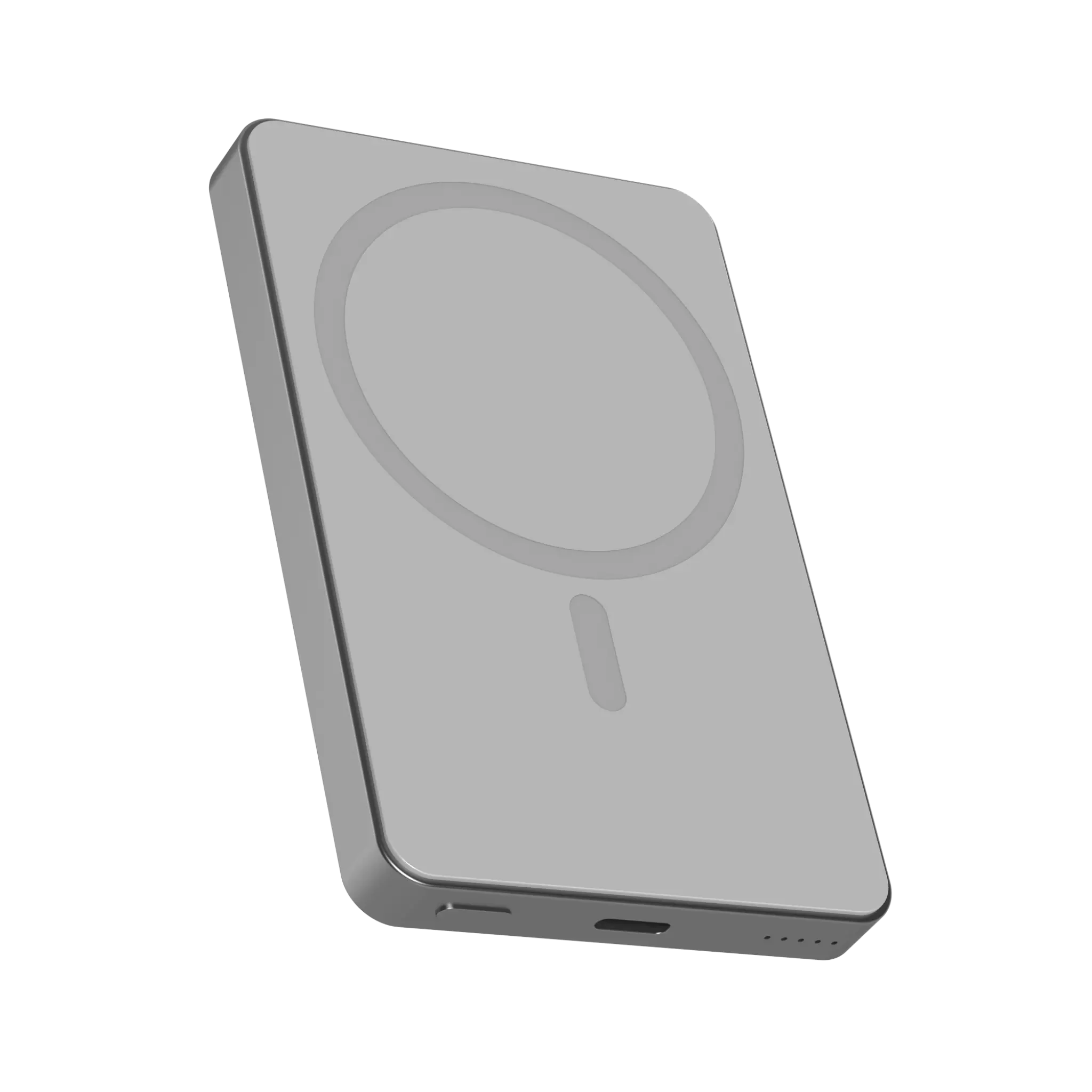 Sinox PRO trådlös Power Bank 5000 mAh. Grå
