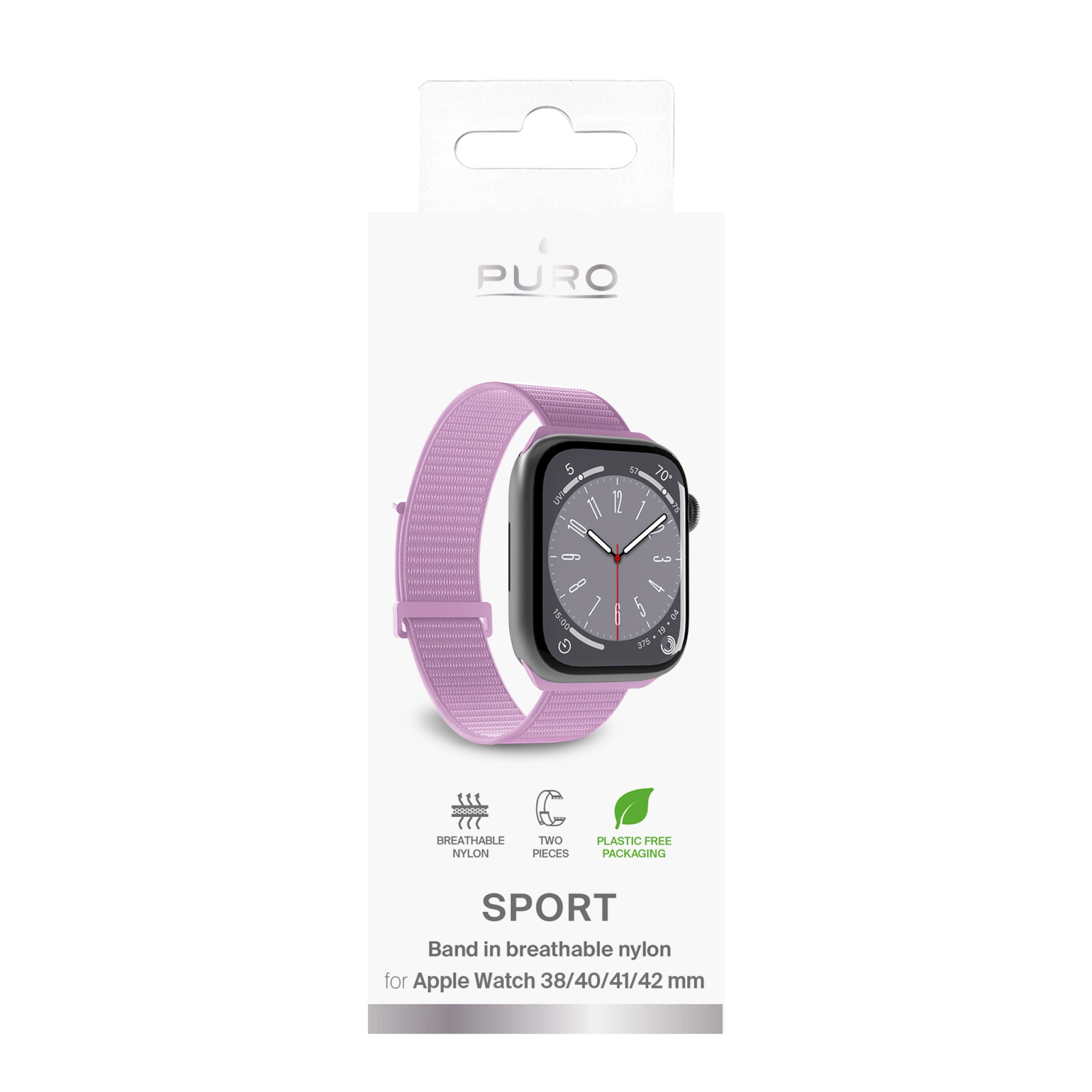 PURO sportarmband för Apple Watch 38/40/41 mm
