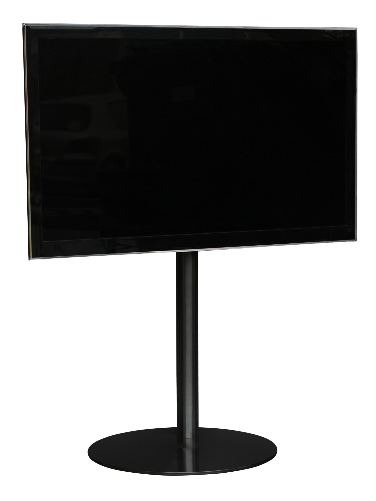 Sinox StandView TV-golvstativ med vridbar topp. 26"-65". Mattsvart