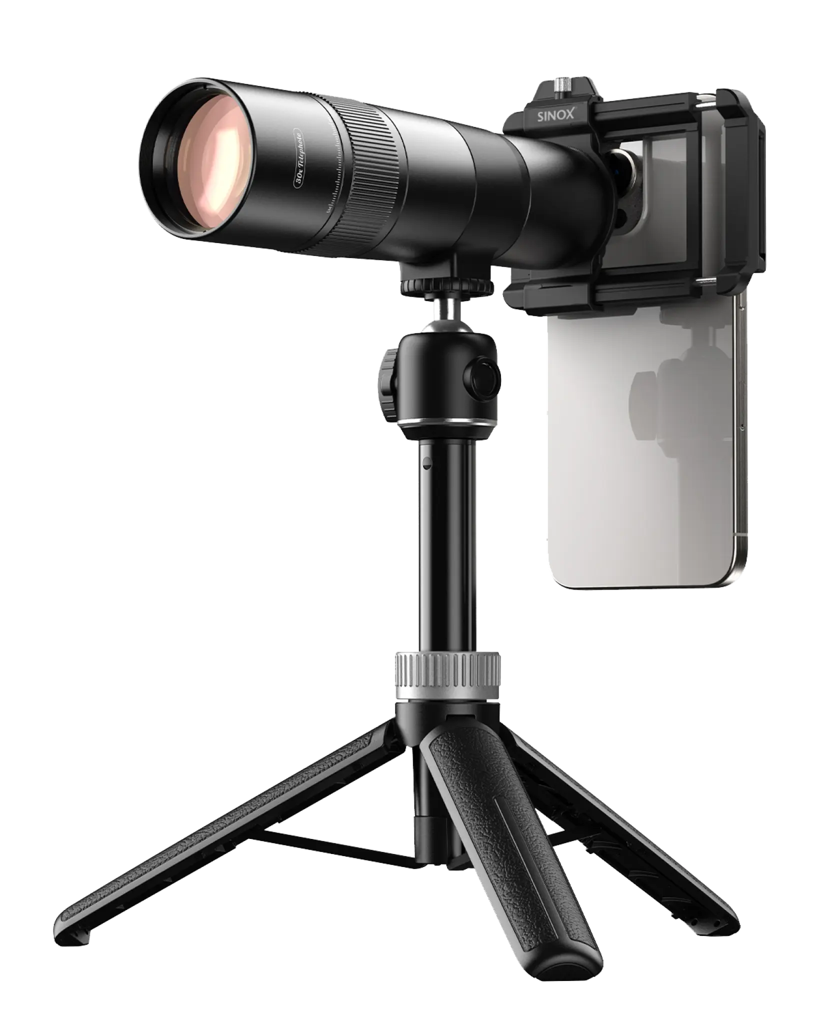 Sinox Lifestyle 30x Teleobjektiv Kit. Svart