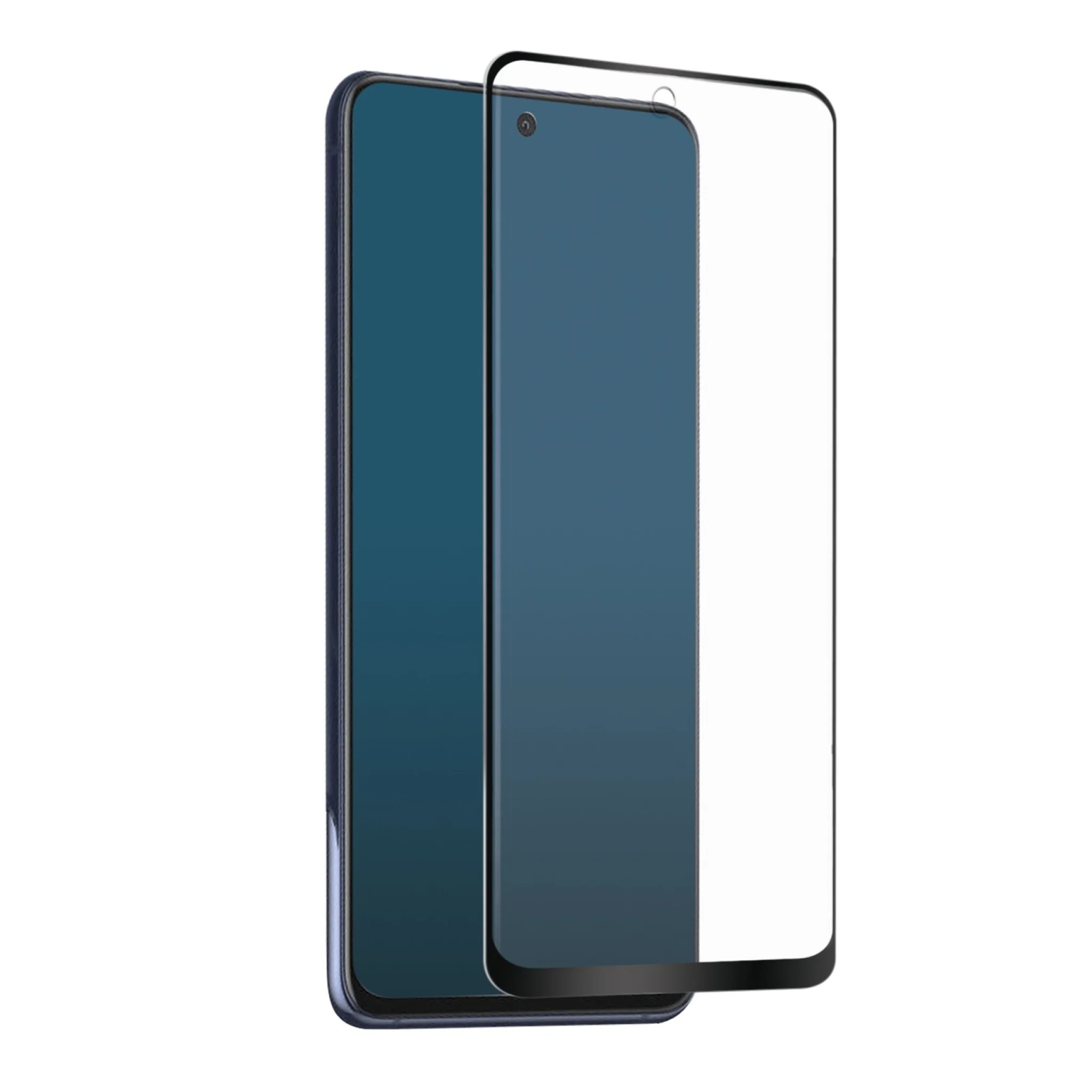 SBS skyddsglas för Samsung Galaxy S21 FE®. Svarta kanter