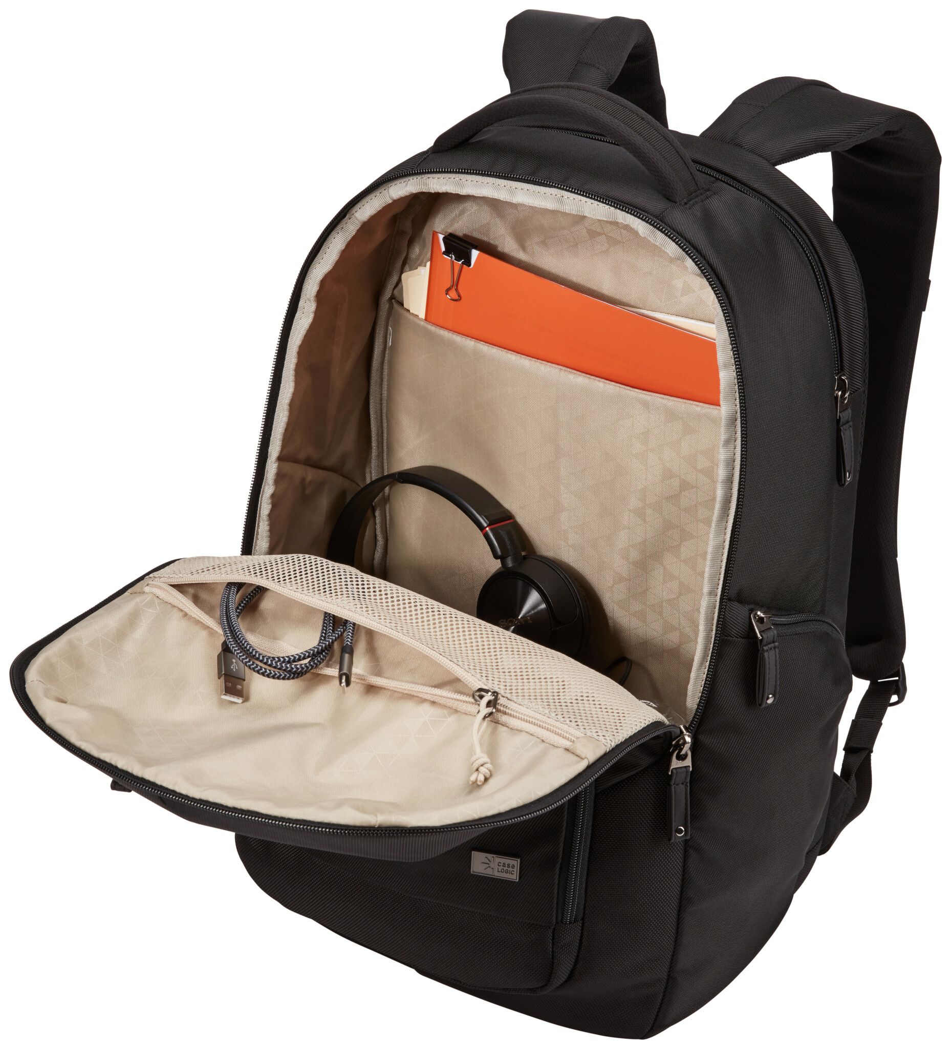 Case Logic Notion 15,6" Laptop Backpack. Svart