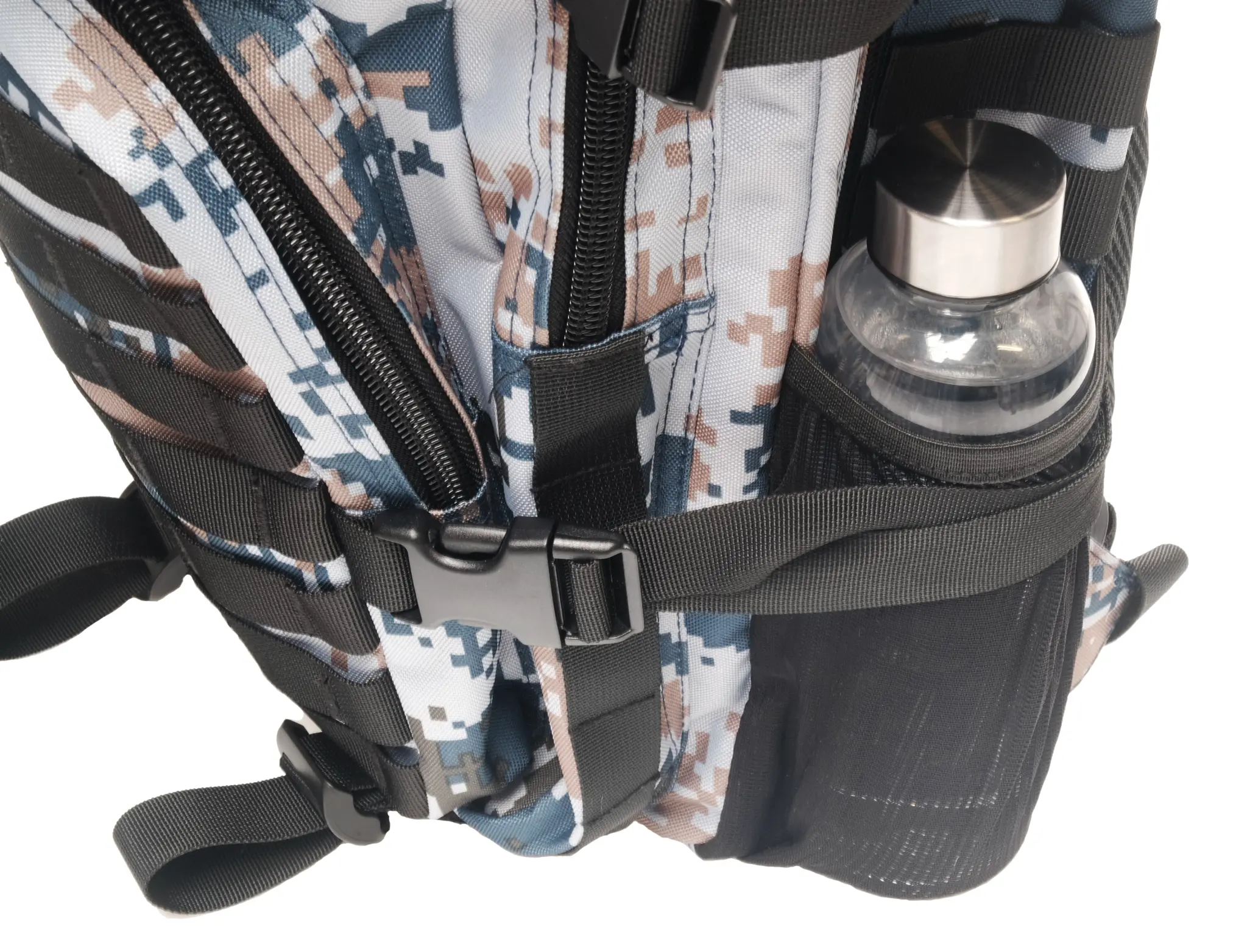 Sinox Tactical Gaming Backpack. 40 Liter. Blå Camo