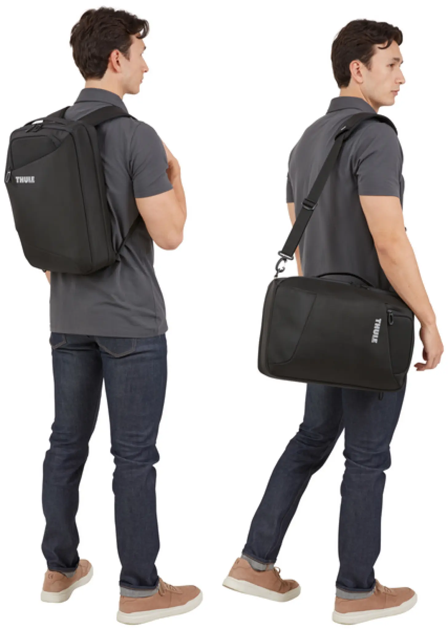 Thule Accent Convertible Backpack 17L. Svart