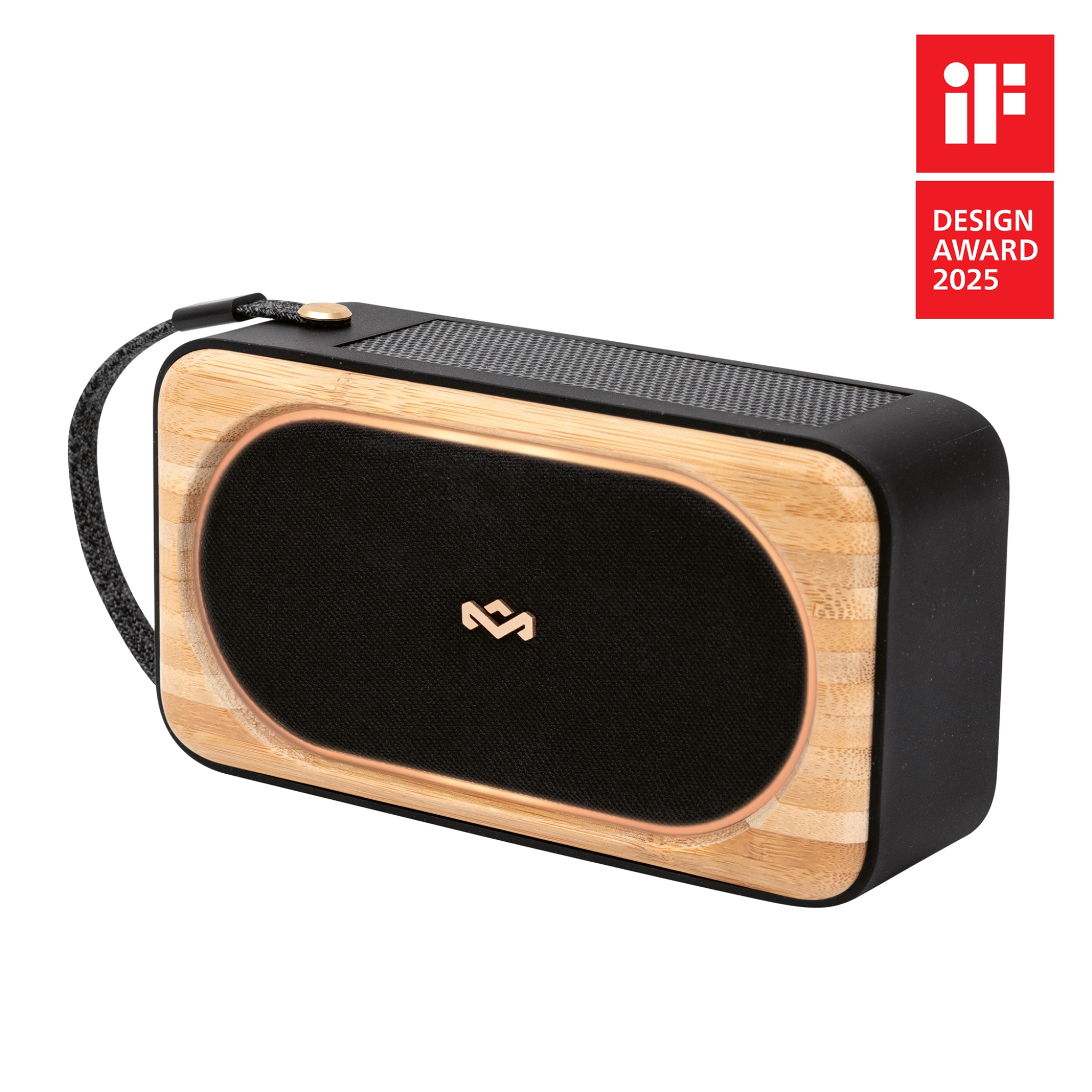 Marley Roots Solar Bluetooth® högtalare. Svart
