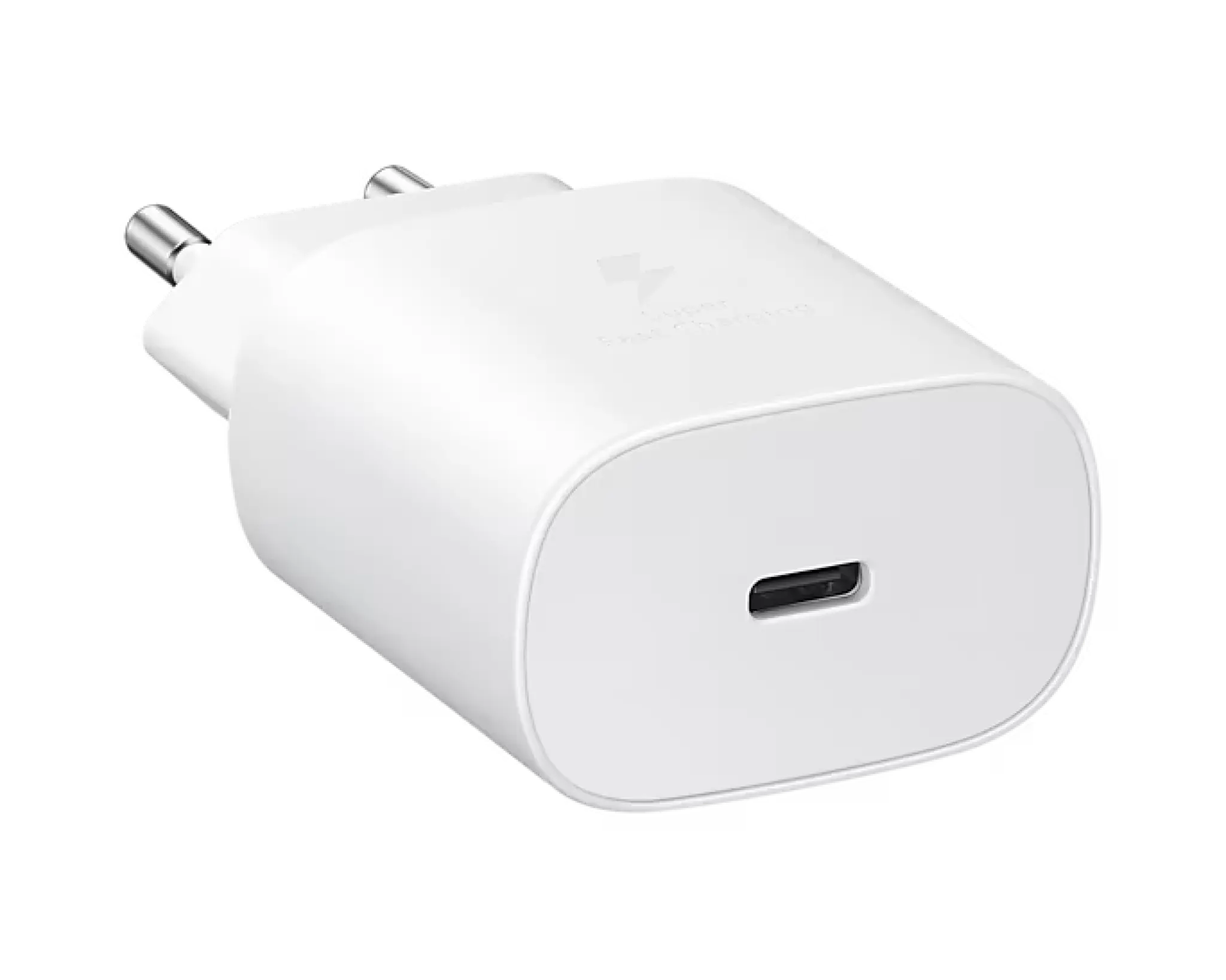 Samsung väggladdare USB-C. 25W. Vit