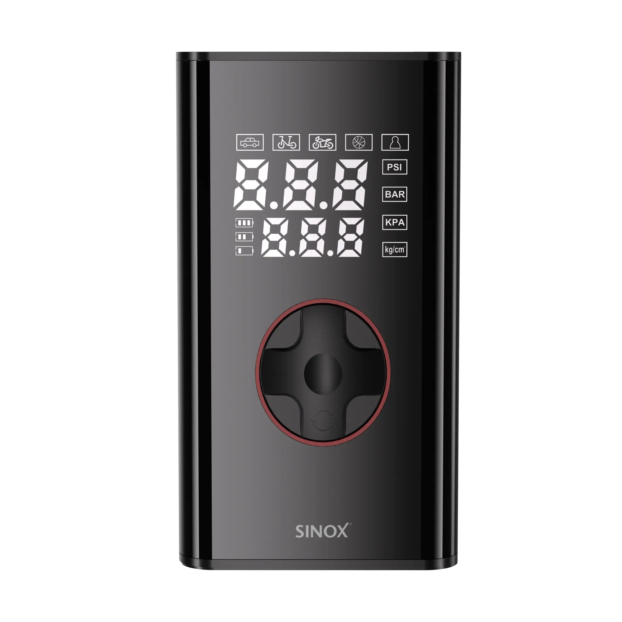Sinox Lifestyle Pocket Kompressor. Svart