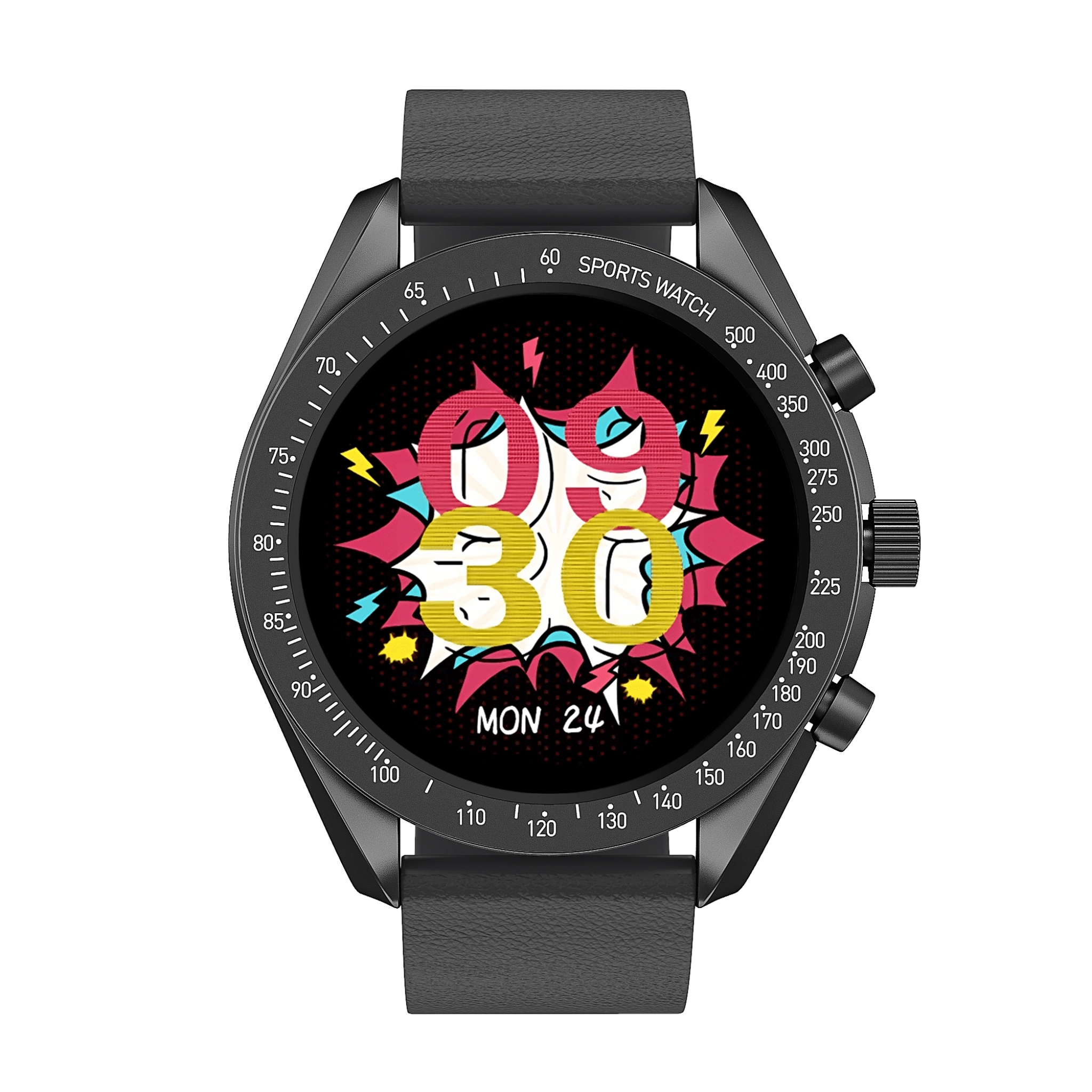 Sinox Lifestyle XTRM S smartwatch. Svart