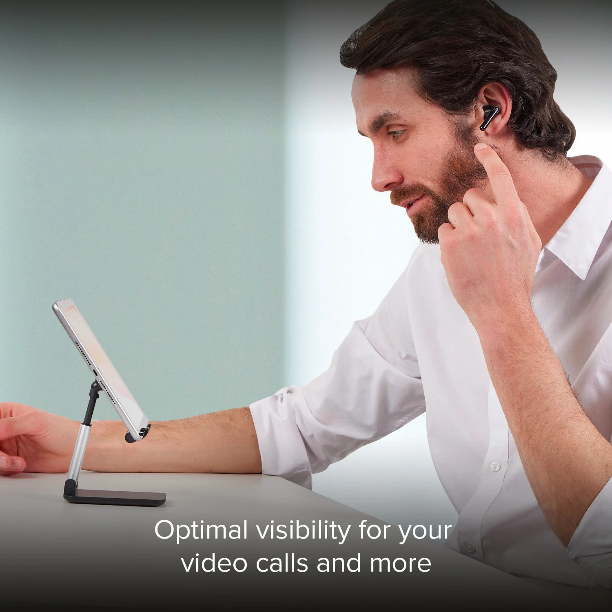 SBS bärbart bordsstativ för smartphones upp till 12"