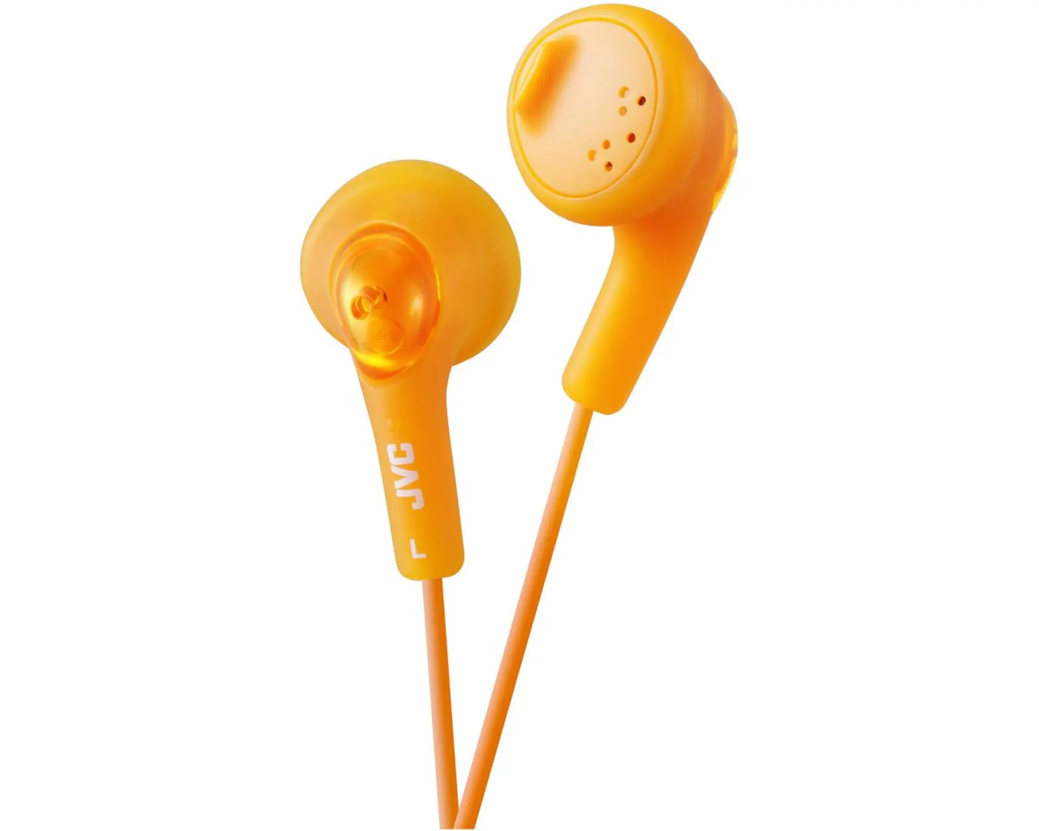 JVC Gumy in-ear hörlurar. Orange