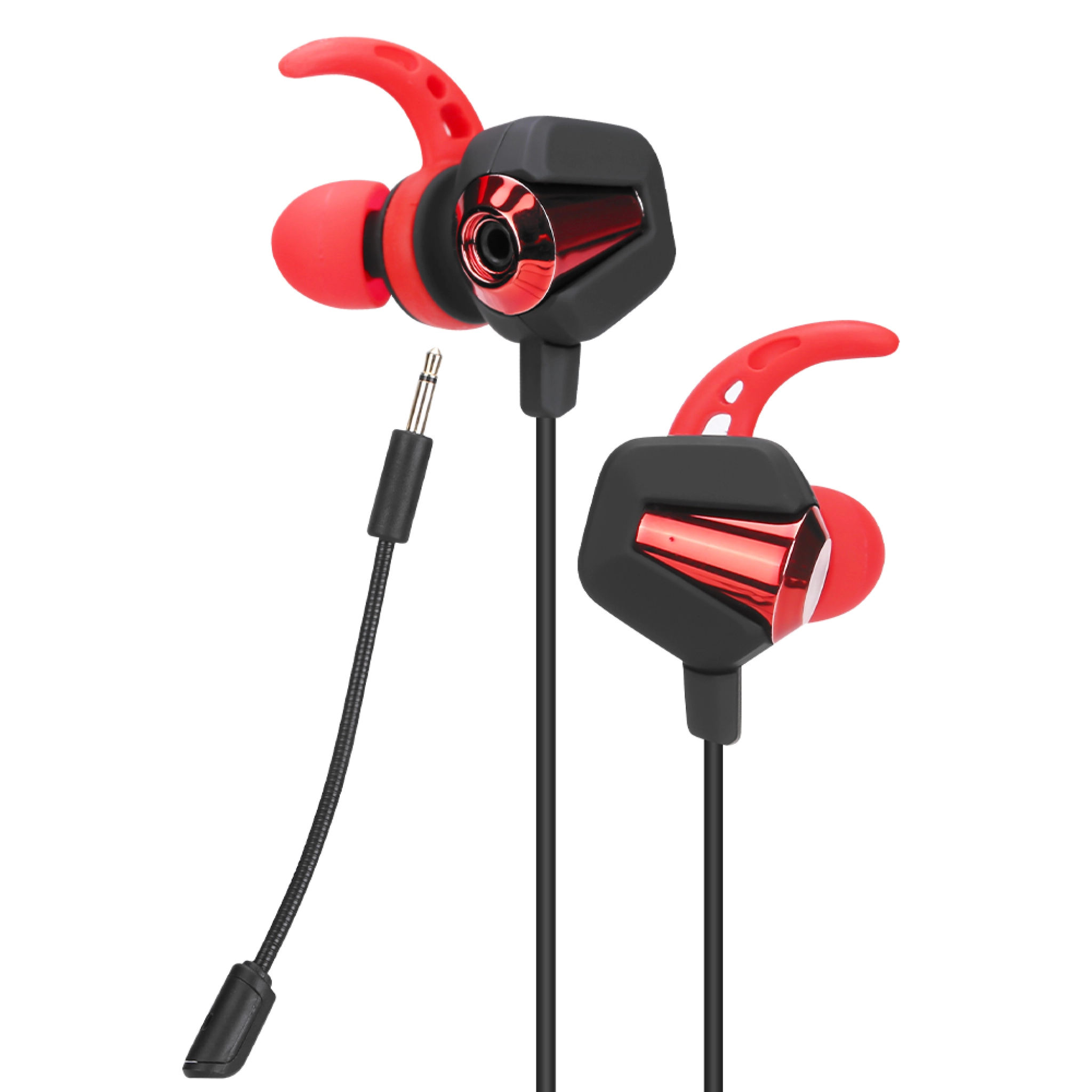 Marvo Gaming In-Ear Headset. Black/red