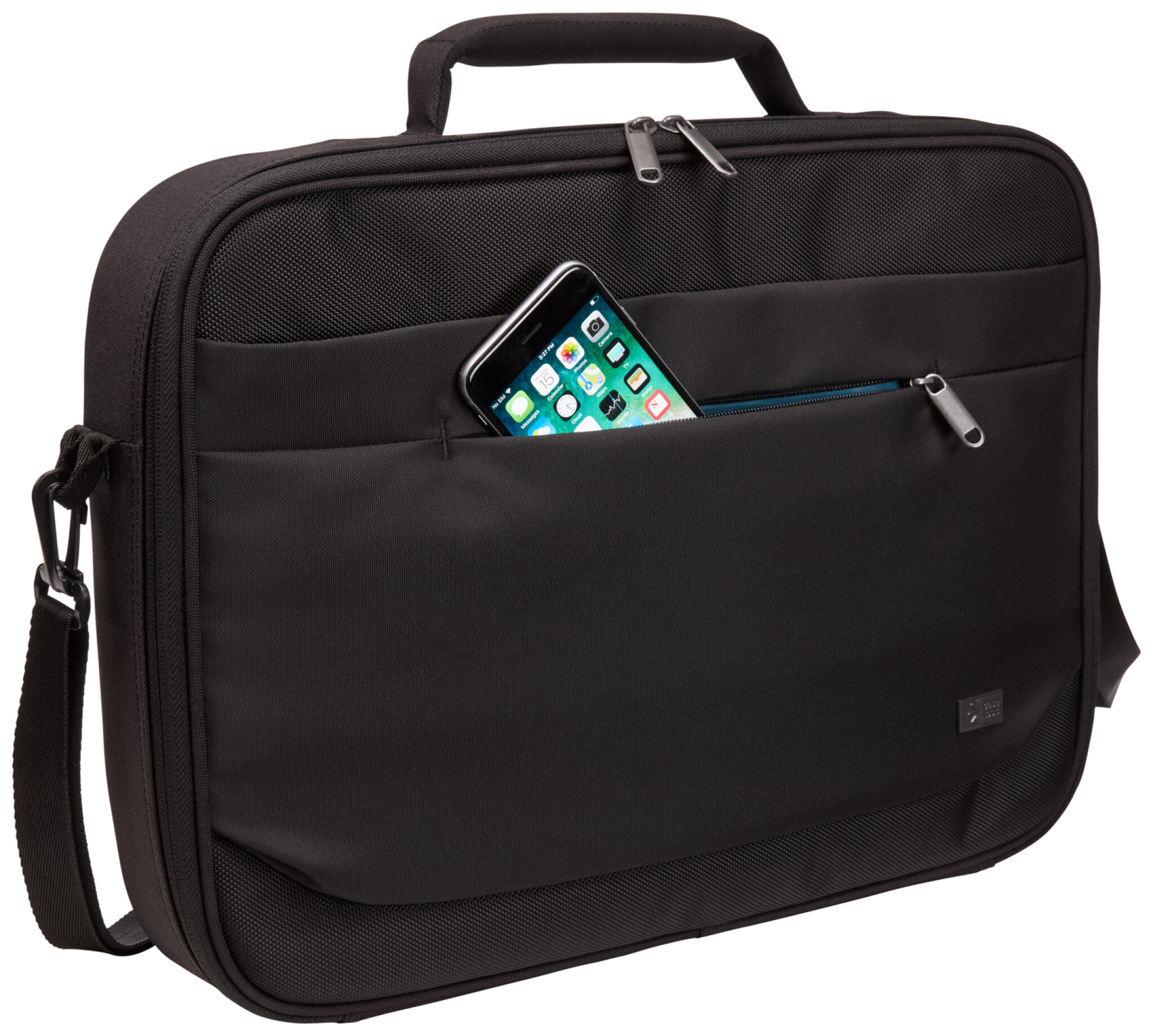 Case Logic Advantage 15,6" Laptop Briefcase. Svart