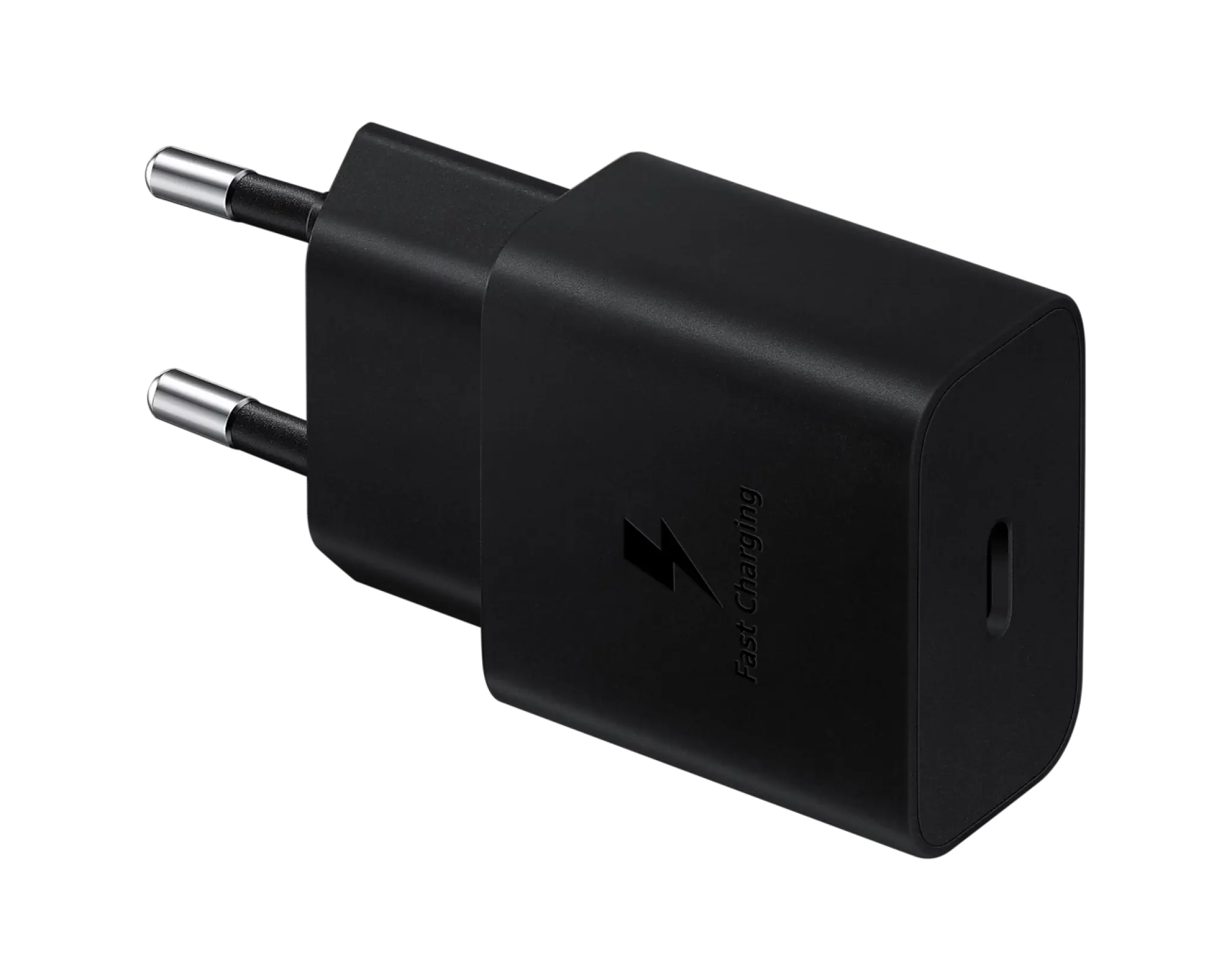 Samsung 240V USB-C-laddare. 1m USB-C-kabel. Svart