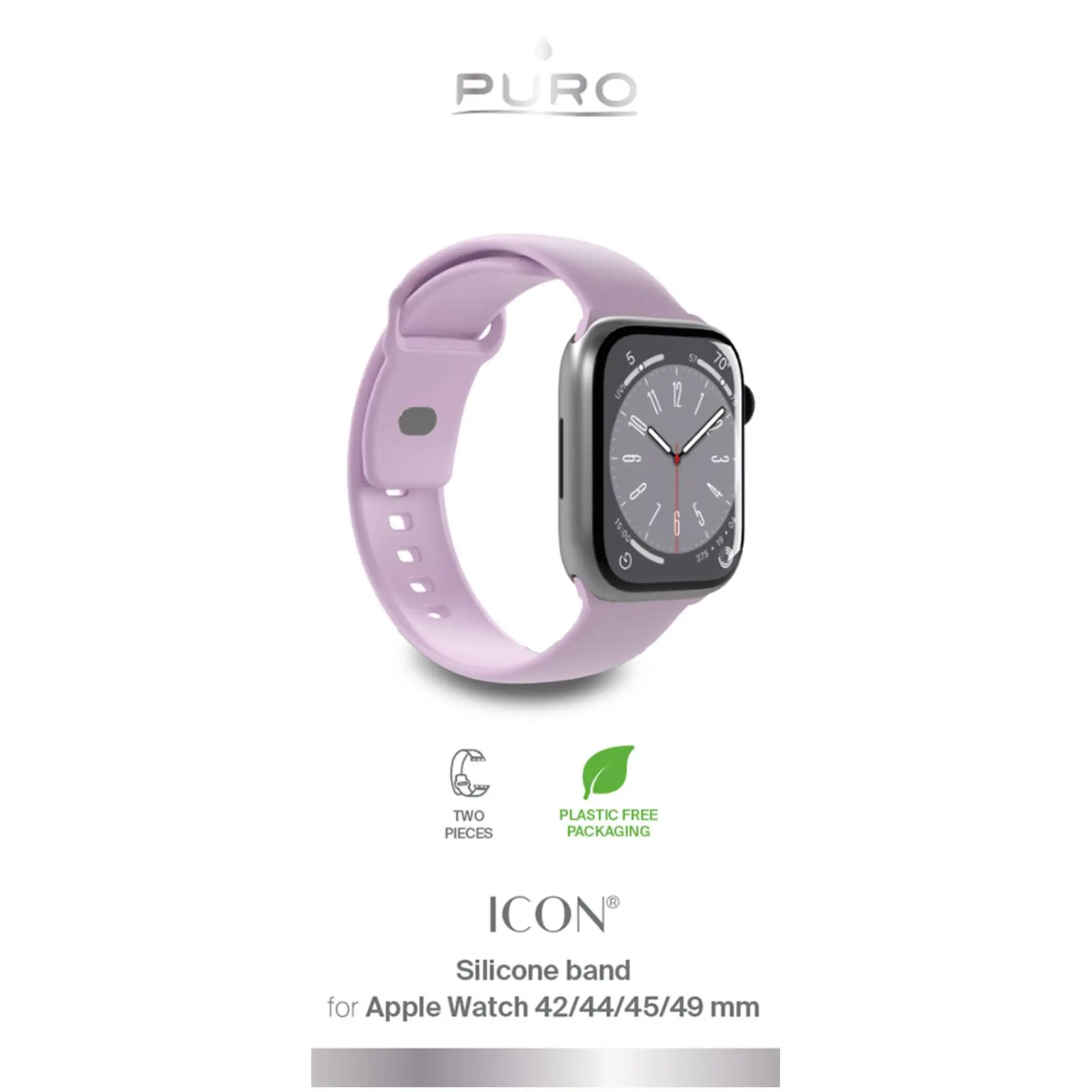 PURO ICON Armband för Apple Watch 42-44-45-46-49mm