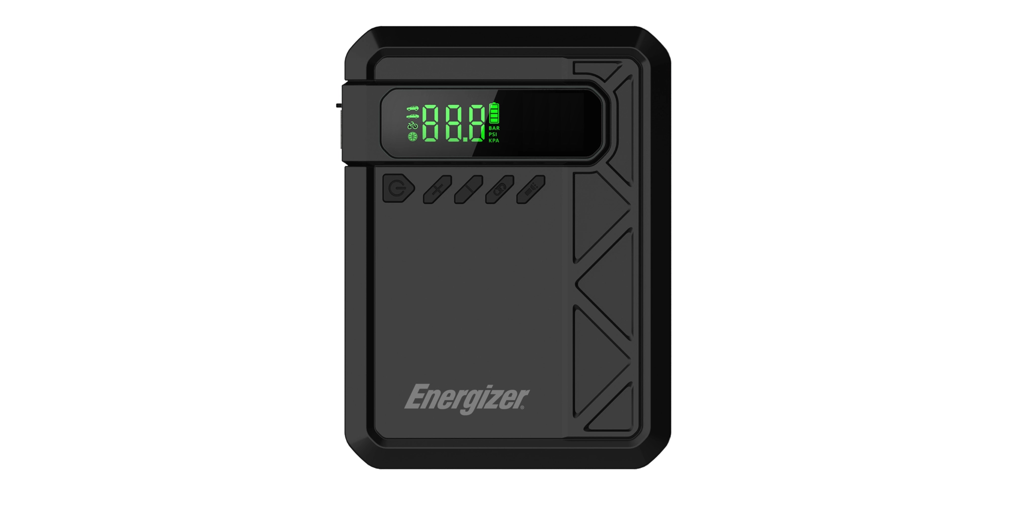 Energizer däckpump och starthjälp. Svart