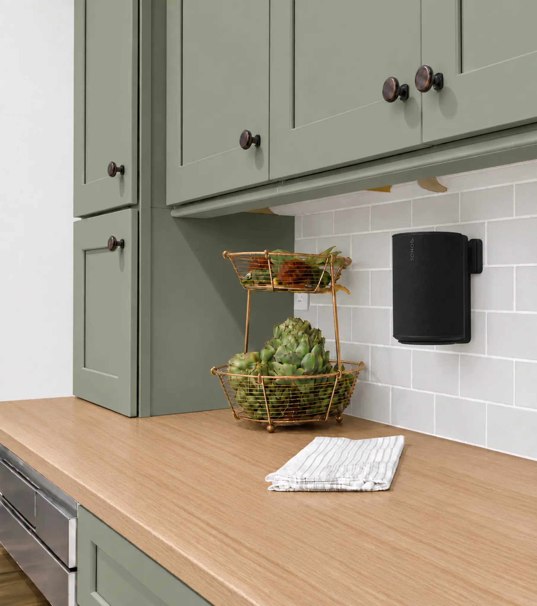 Sinox Era 100 SONOS® högtalarfäste. Svart